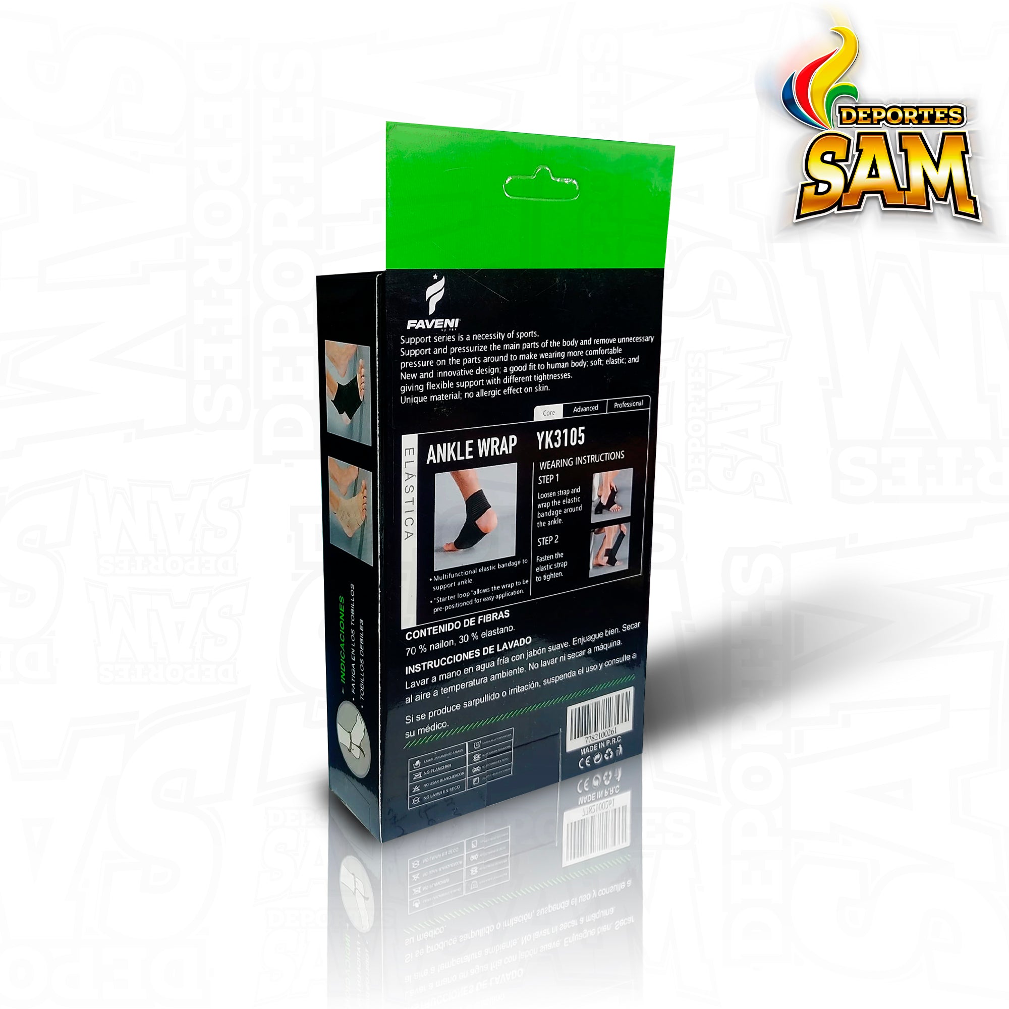 TOBILLERA ELASTICA SUPPORT