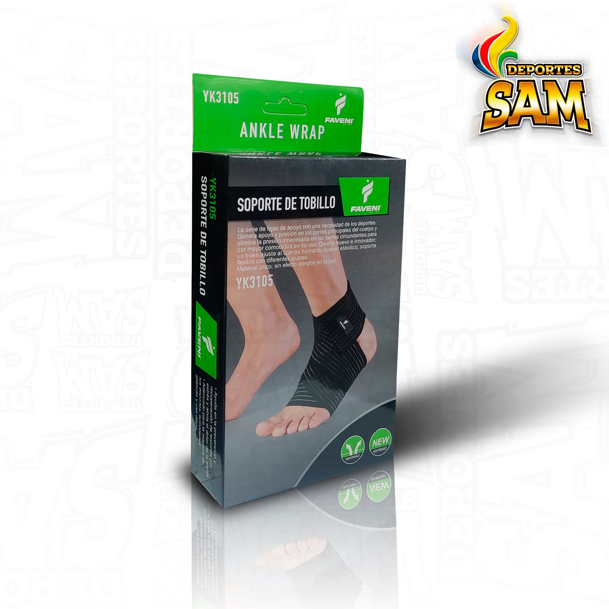 TOBILLERA ELASTICA SUPPORT