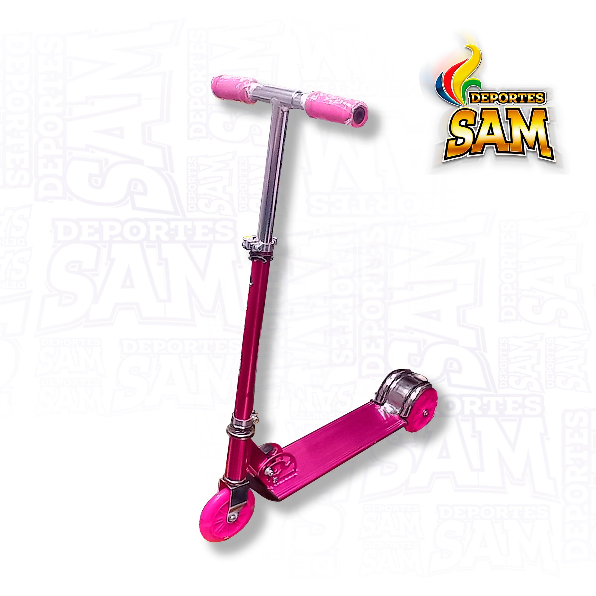 MONOPATIN METALICO 3 RUEDAS GOMA SCOOTER FF TOYS