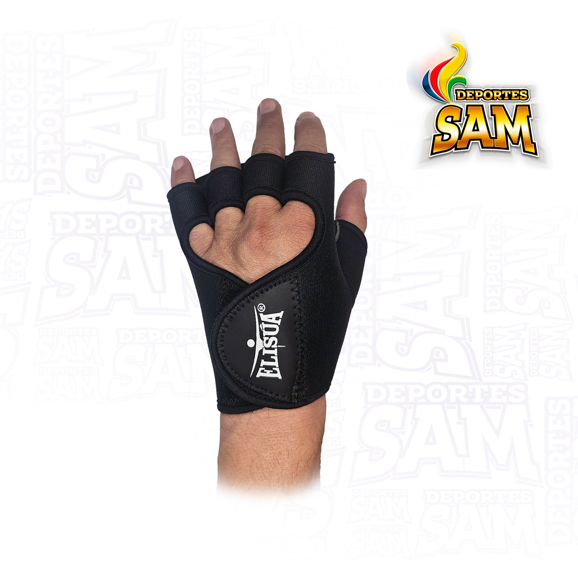 GUANTE NEOPRENO HOMBRE CORTO NEGRO ELISUA