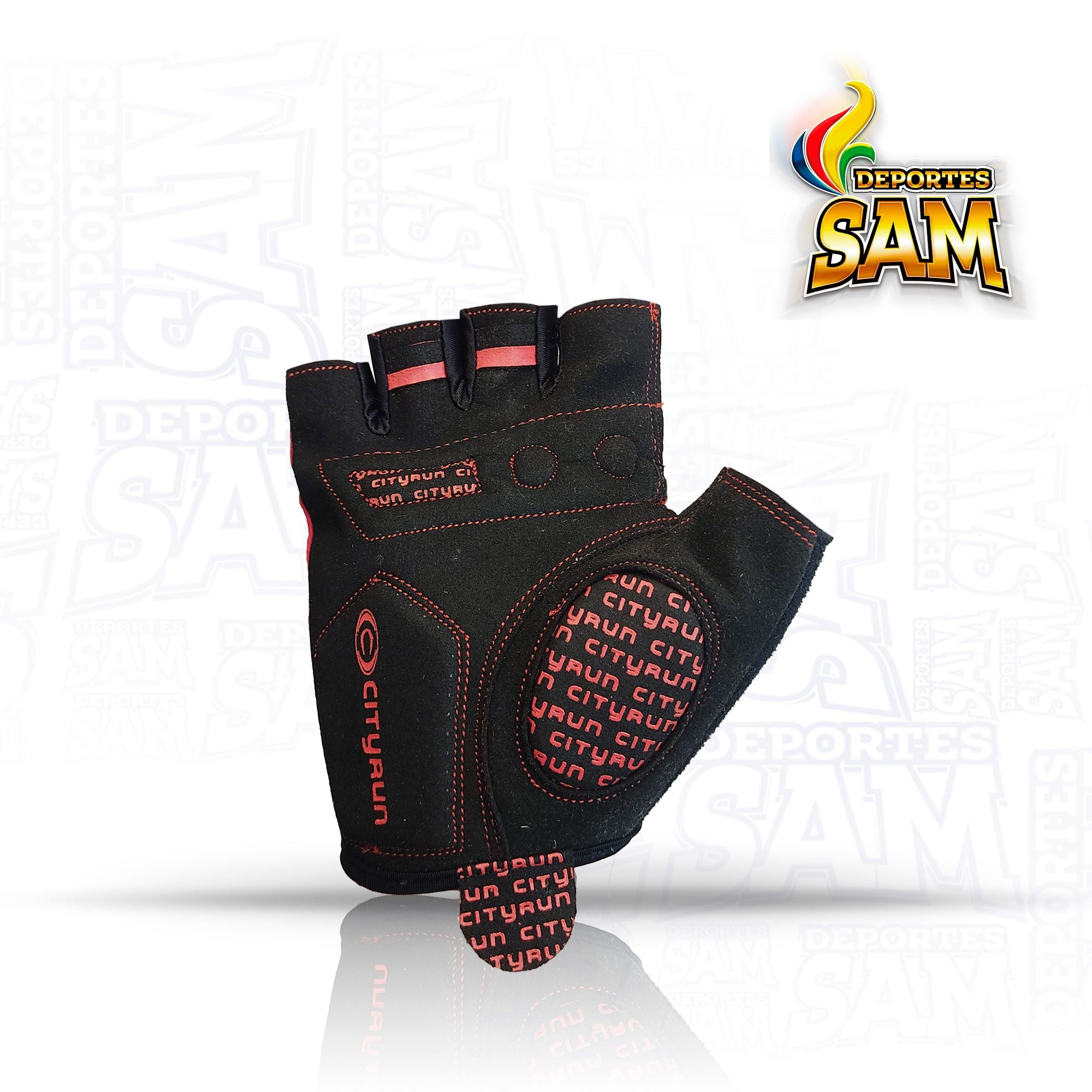 GUANTE MG ROJO GYM CITYRUN 788