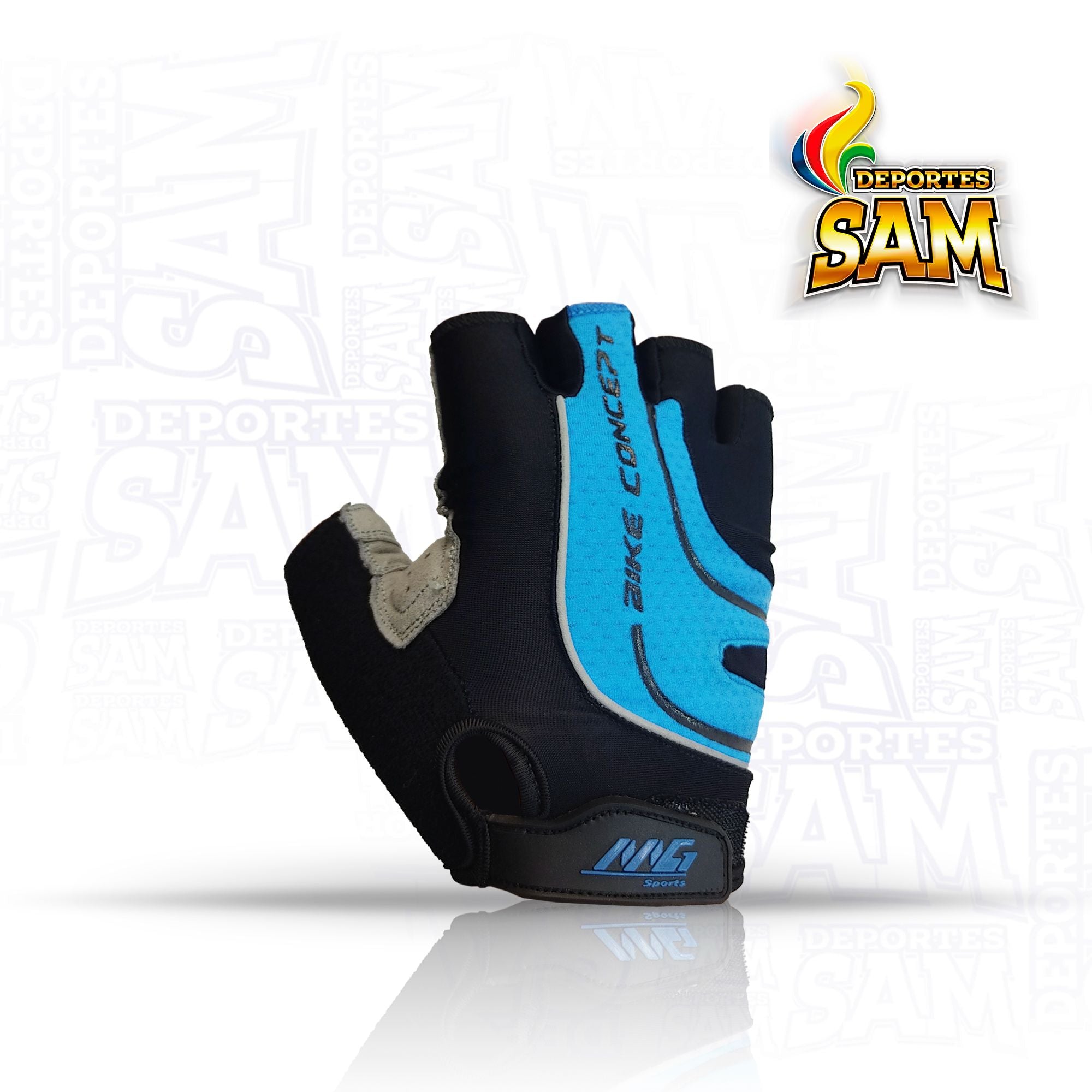 GUANTE MG AZUL GYM CITYRUN MULTIUSO
