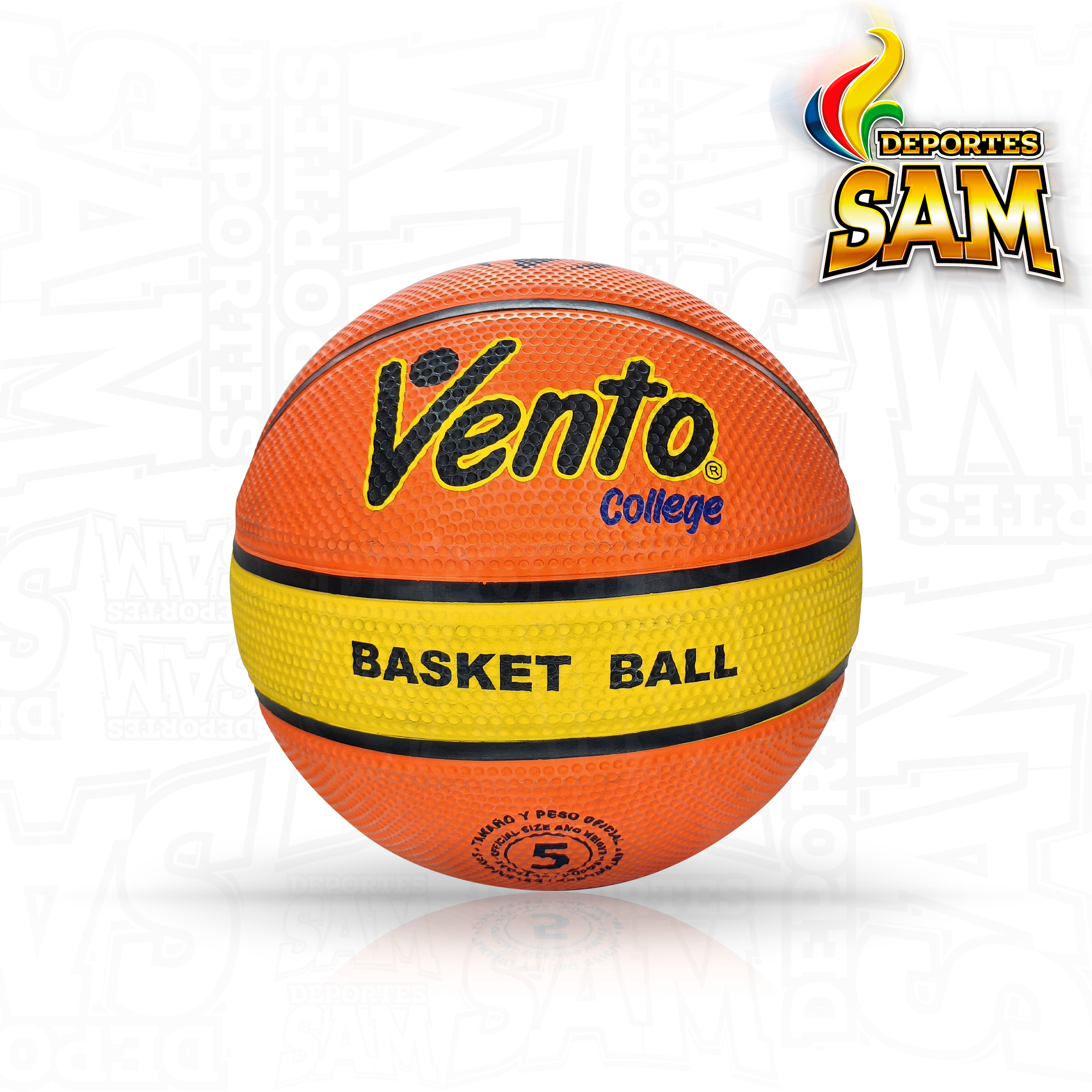 BALON BALONCESTO NO 5 VENTO CAUCHO