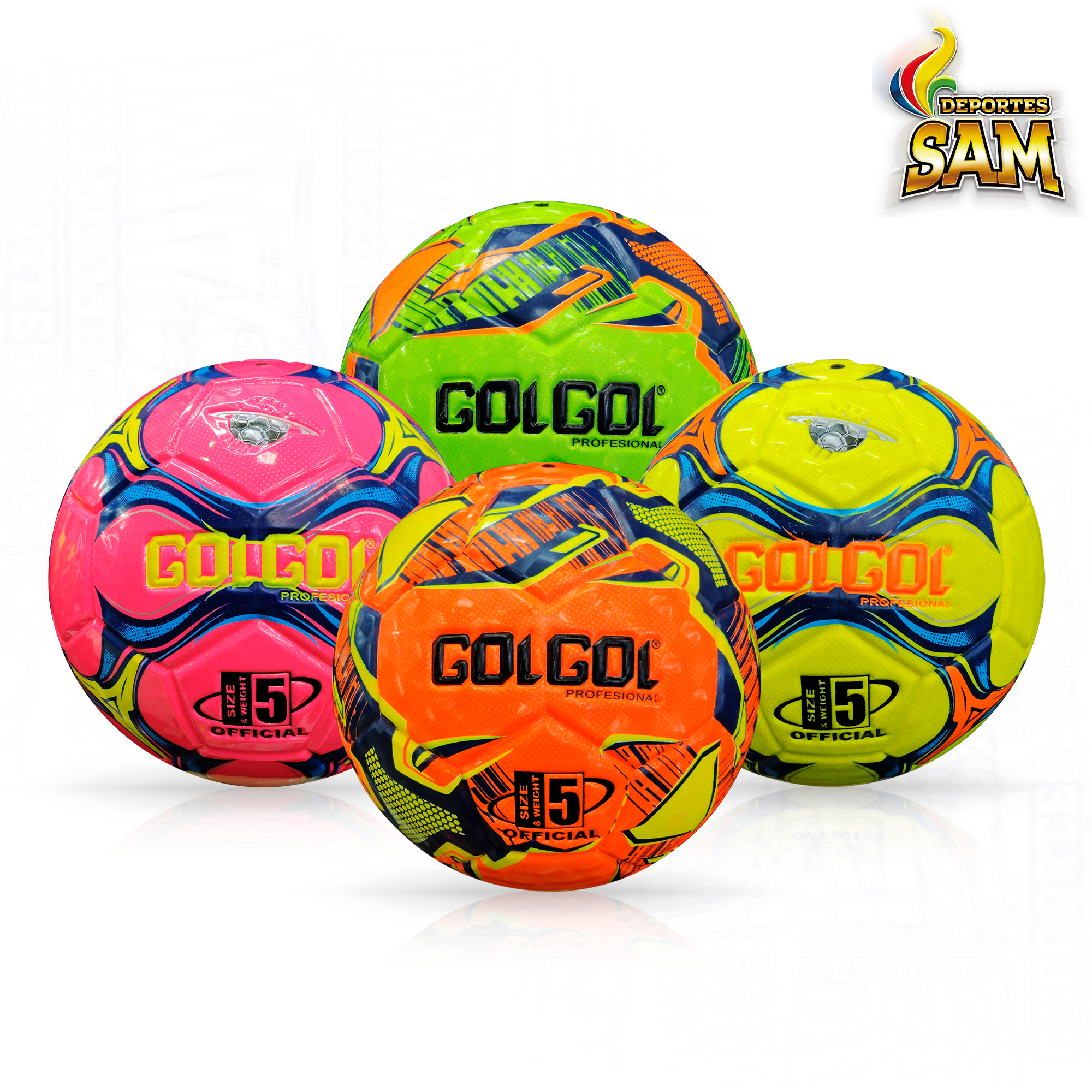 BALON FUTBOL N.5 GOL GOL