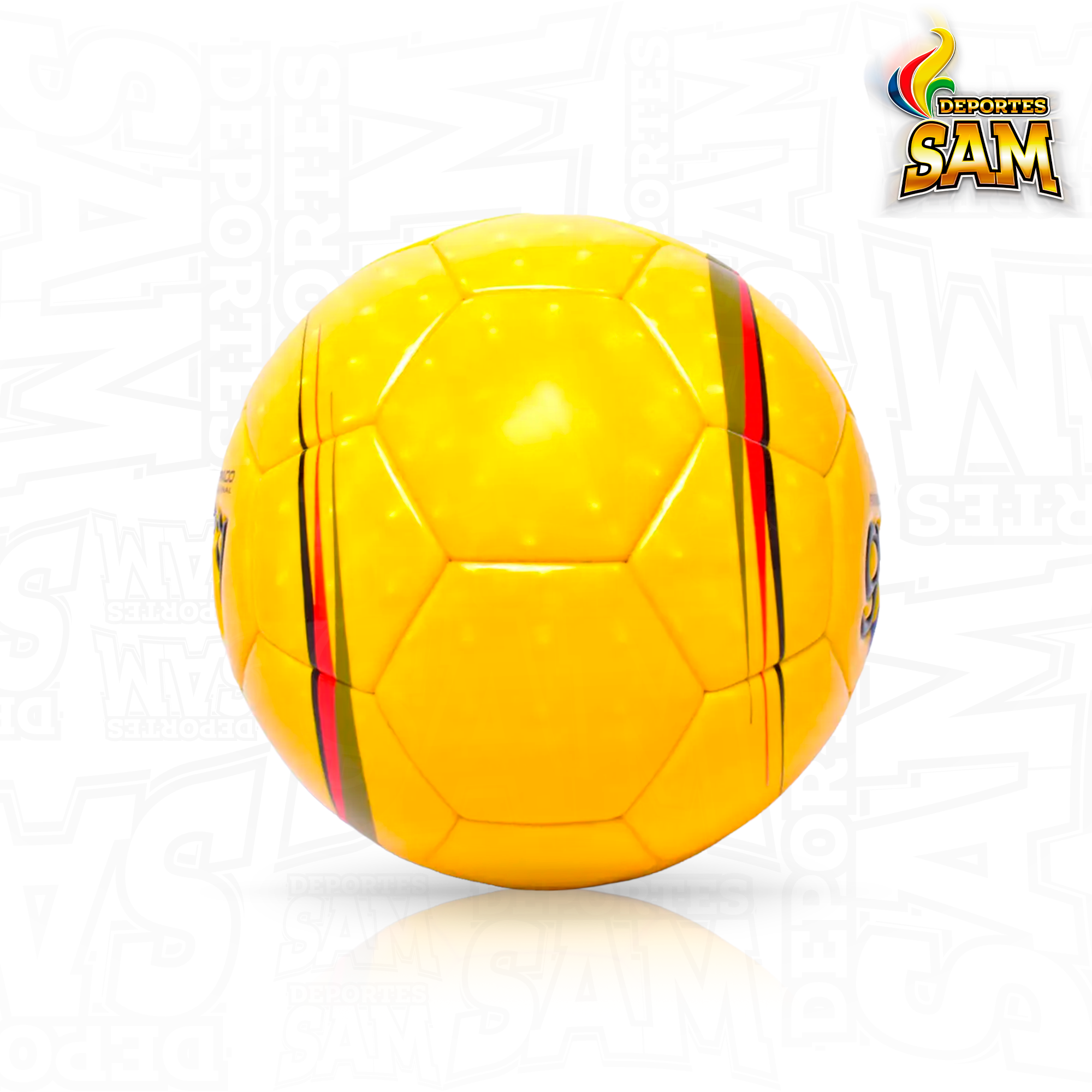 BALÓN FÚTBOL  5 DORADO PROFESIONAL GOLTY
