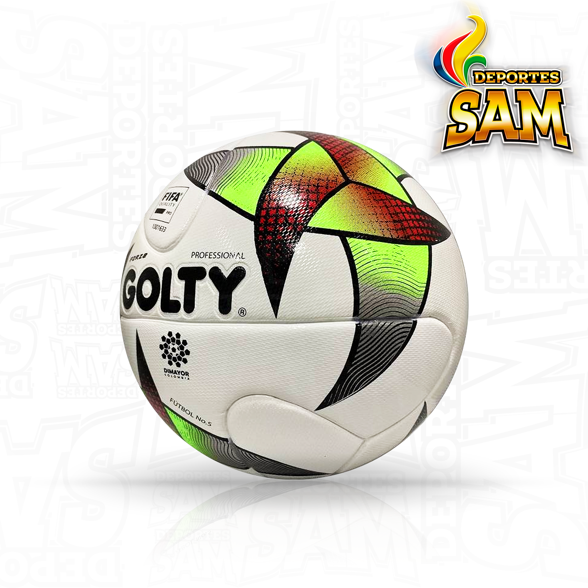 BALÓN FÚTBOL   5 FORZA PROFESIONAL GOLTY