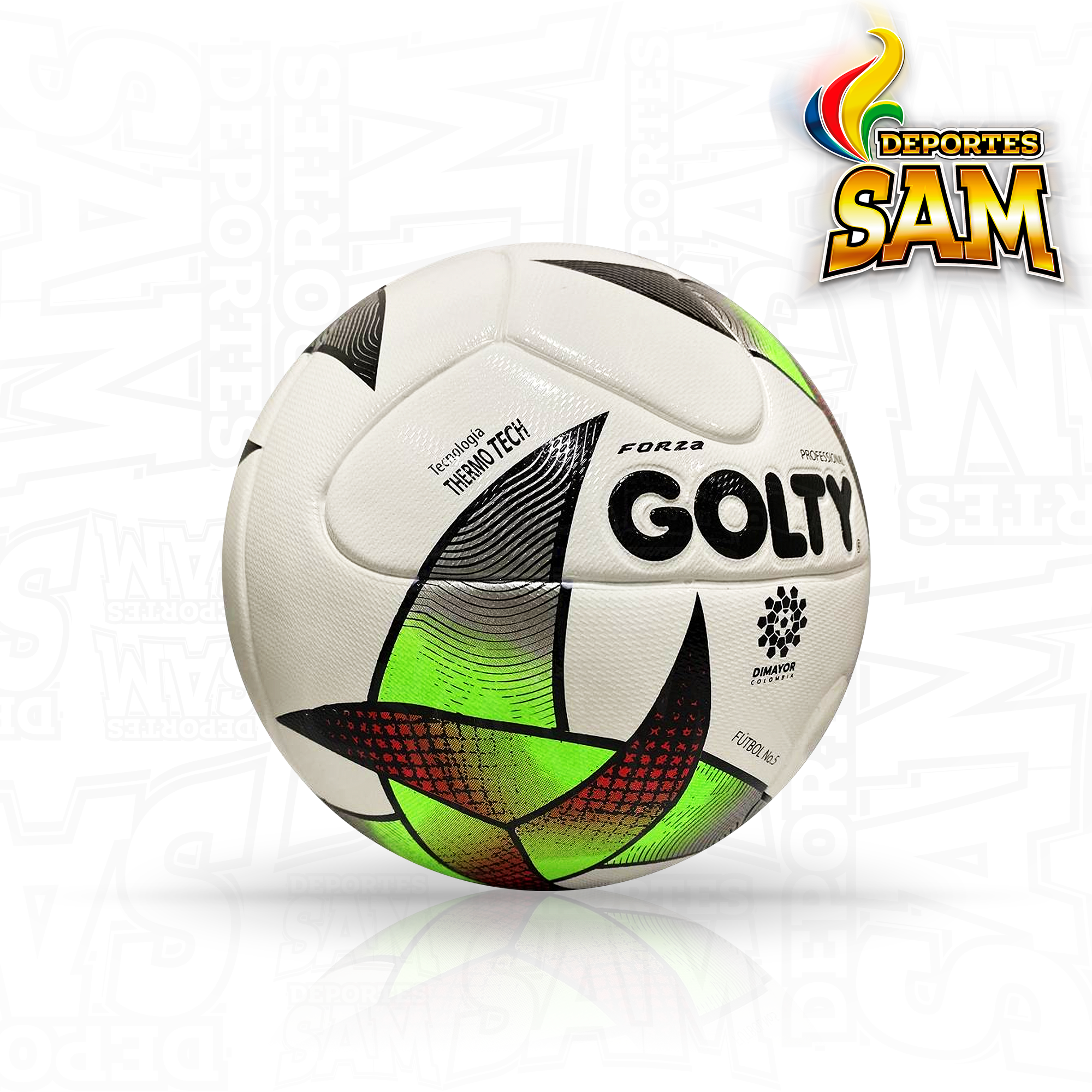 BALÓN FÚTBOL   5 FORZA PROFESIONAL GOLTY