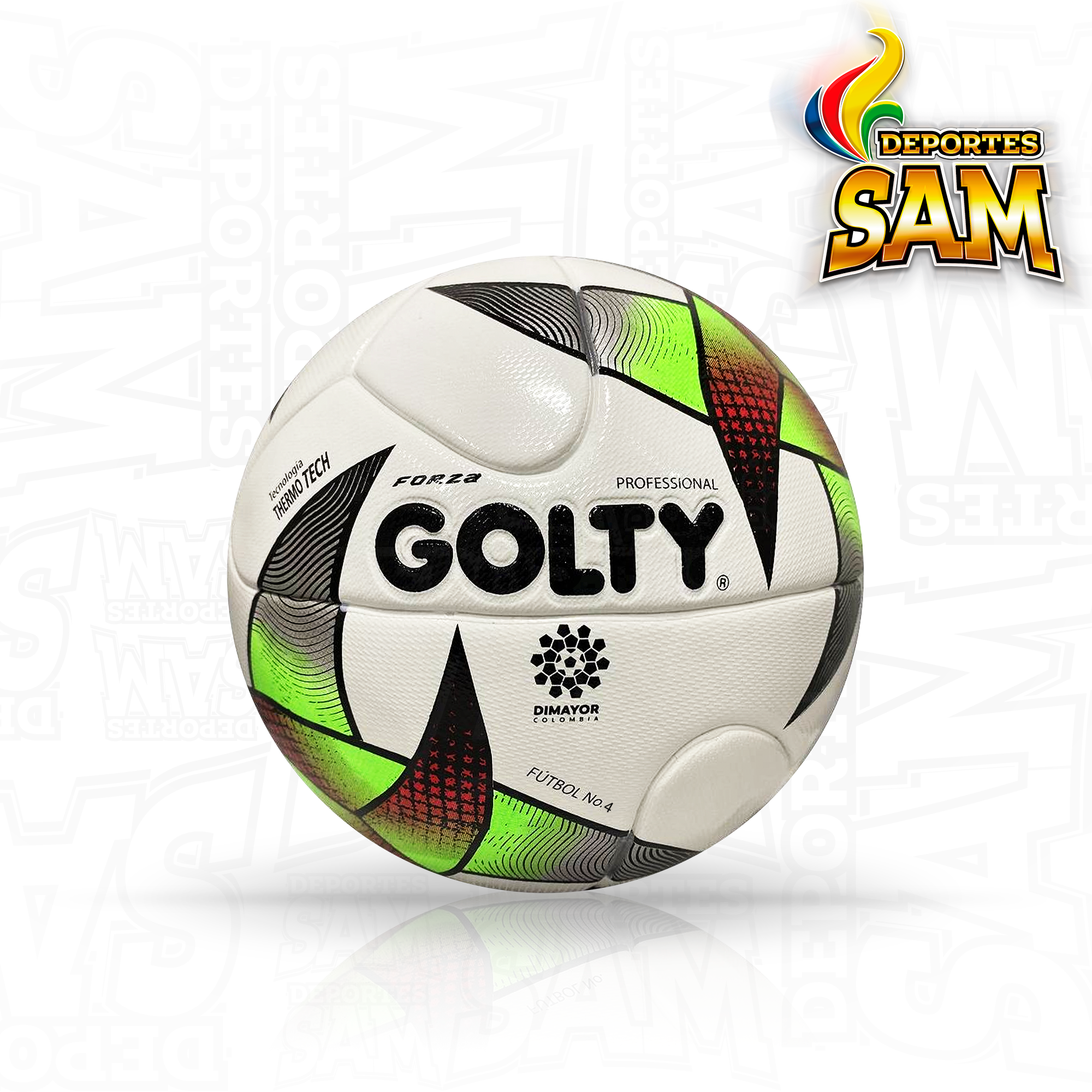 BALÓN FÚTBOL   4 FORZA PROFESIONAL GOLTY