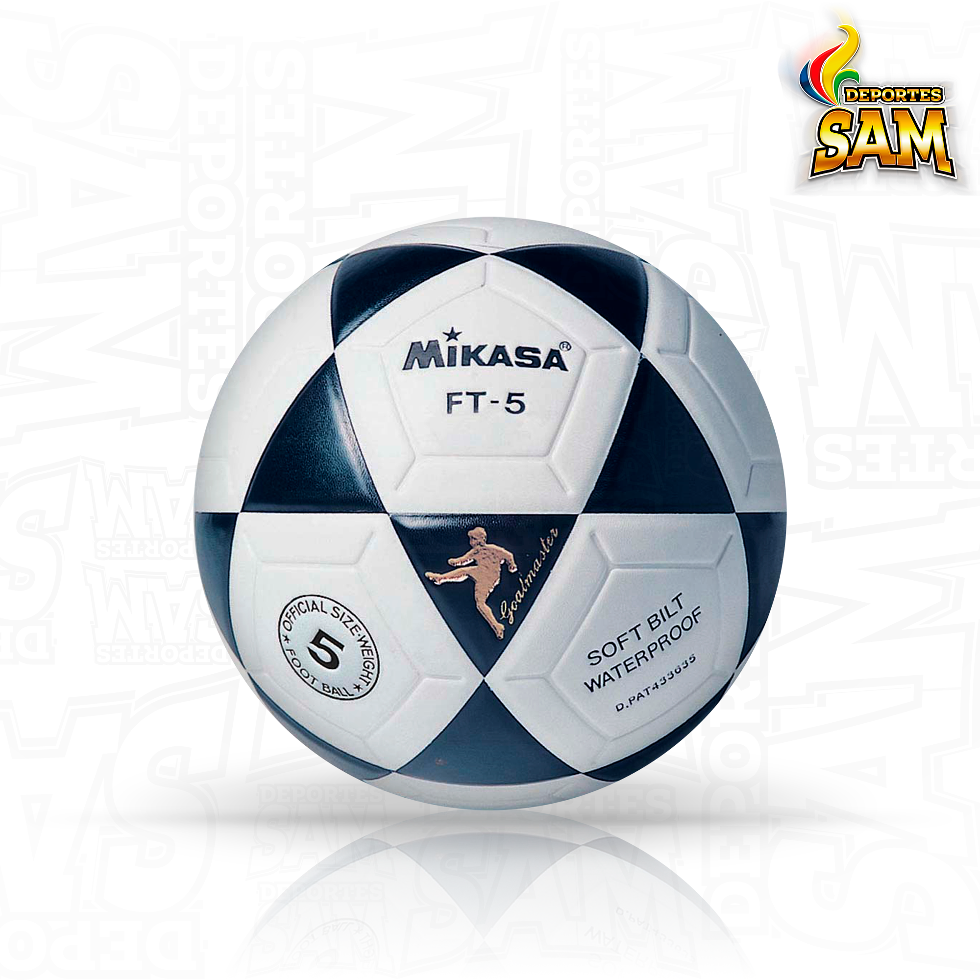 BALON FUTBOL N.5   FT - 5   MIKASA FT5