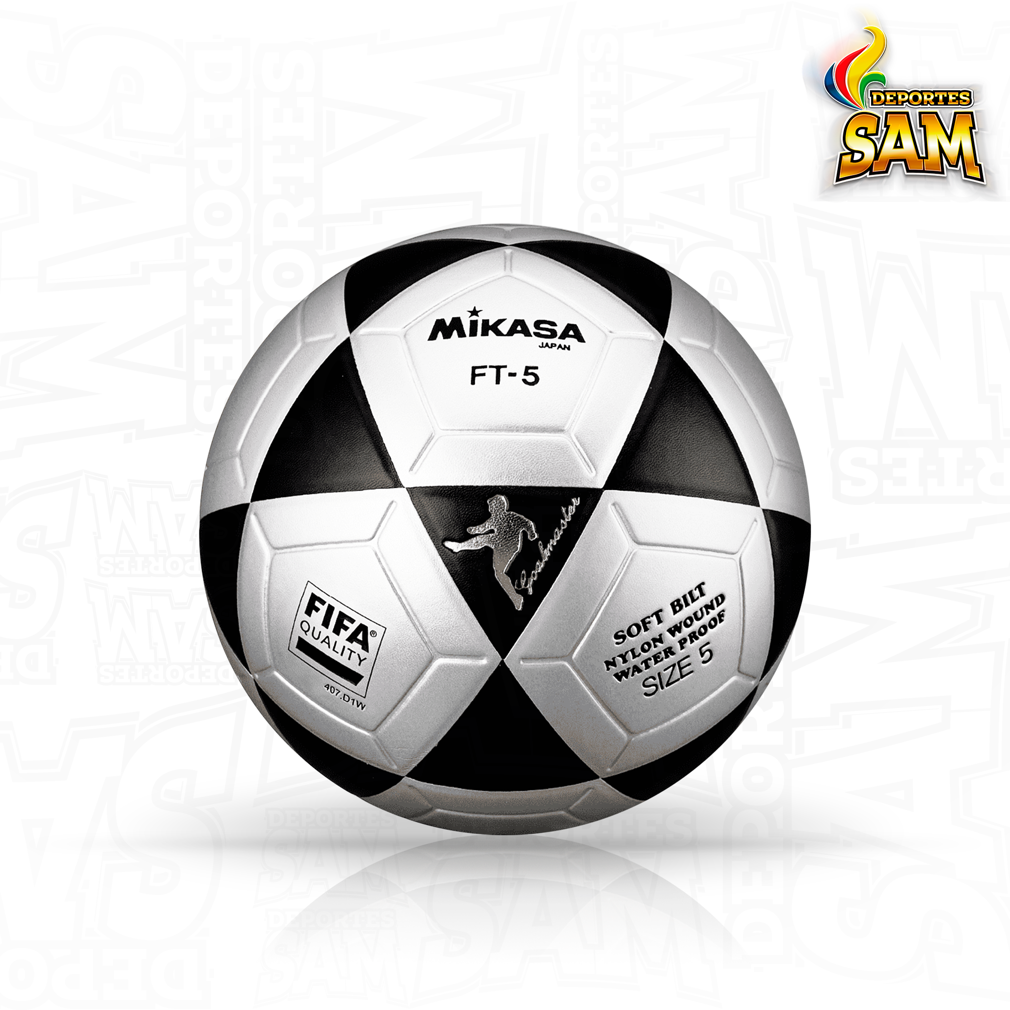 BALON FUTBOL N.5   FT - 5   MIKASA FT5