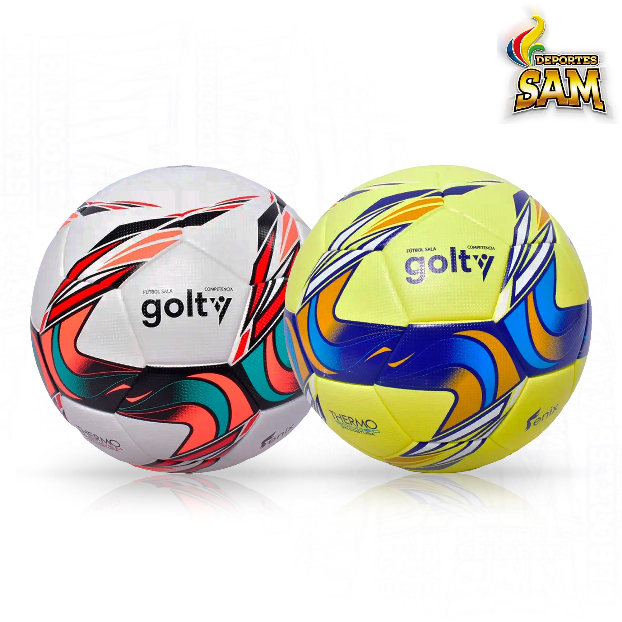 BALÓN FÚTBOL SALA COMPETENCIA GOLTY FENIX