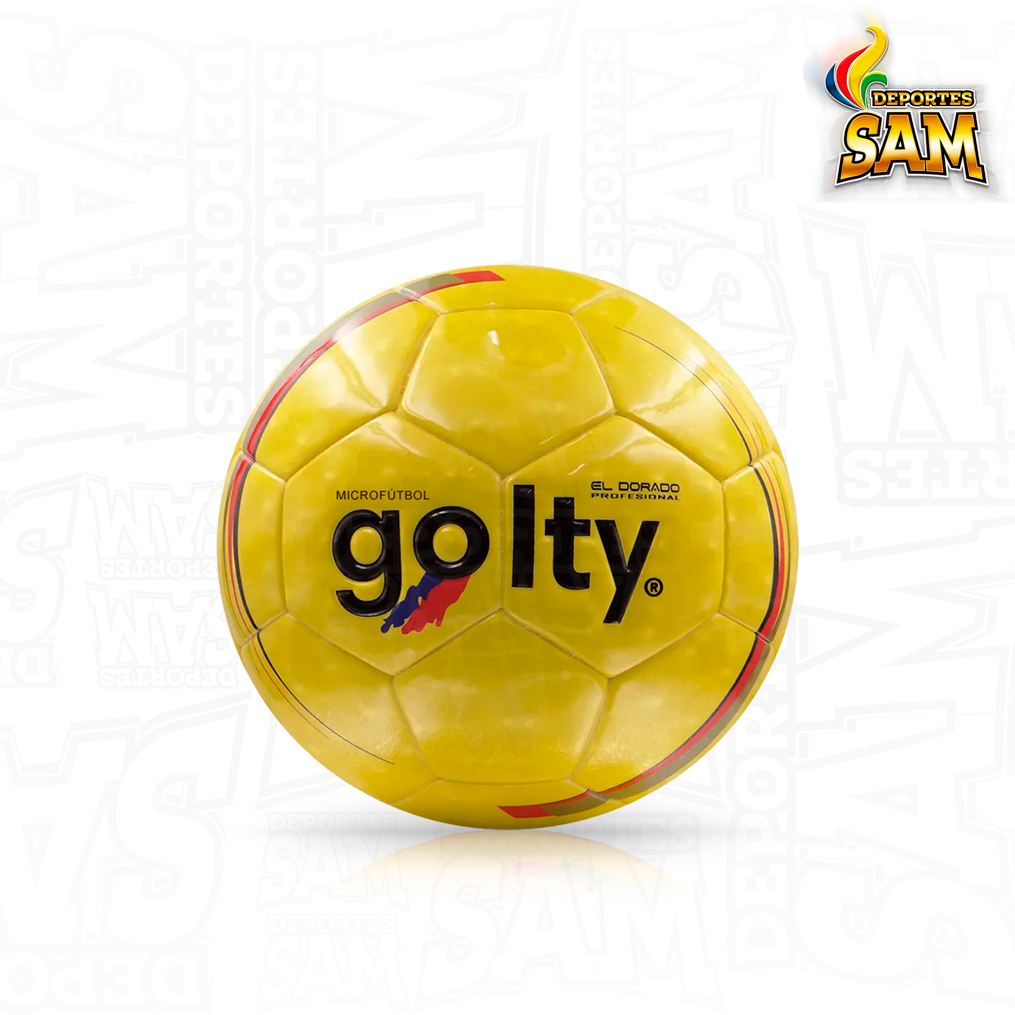 BALÓN MICROFÚTBOL EL DORADO 60-62 CM PROFESIONAL GOLTY