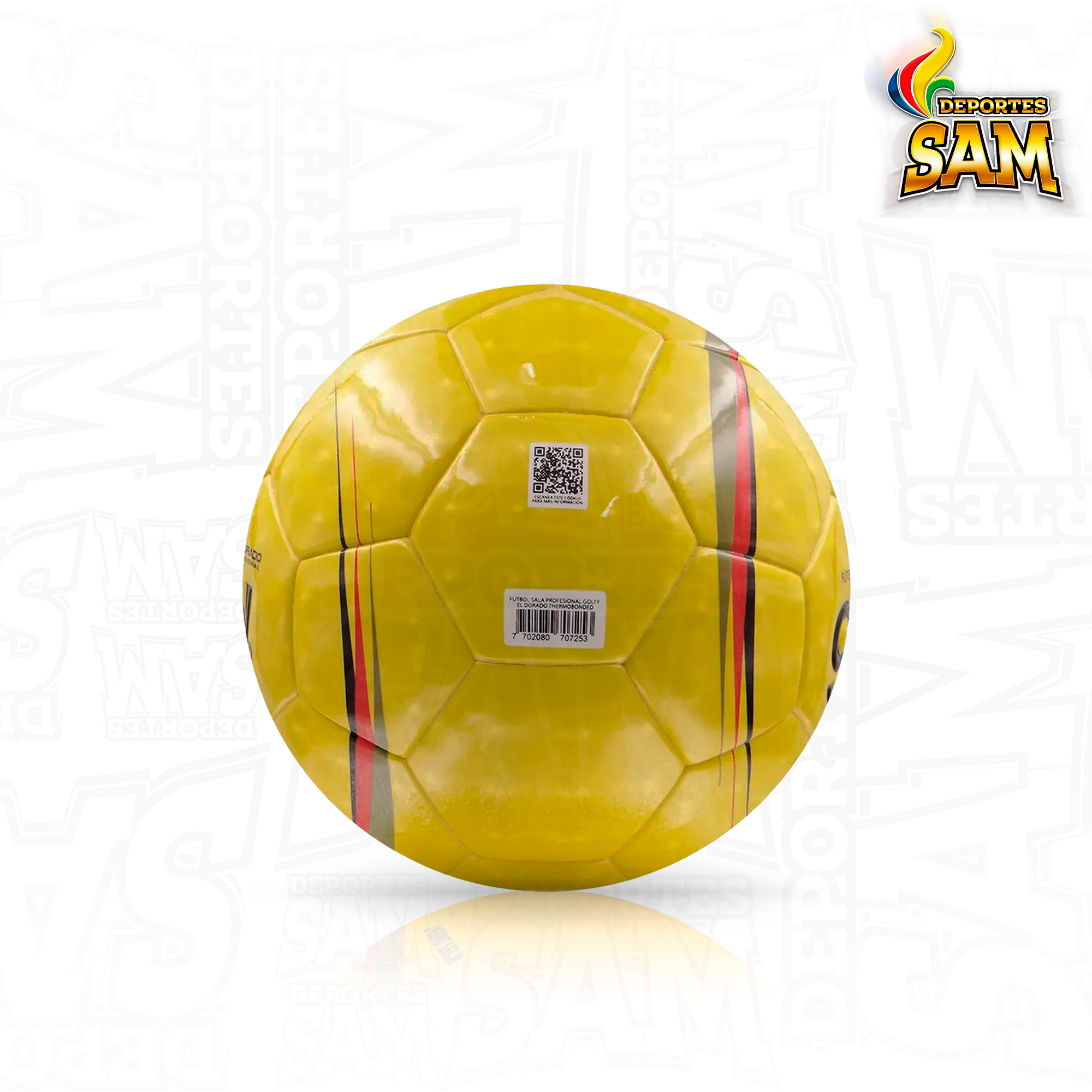 BALÓN MICROFÚTBOL EL DORADO 60-62 CM PROFESIONAL GOLTY