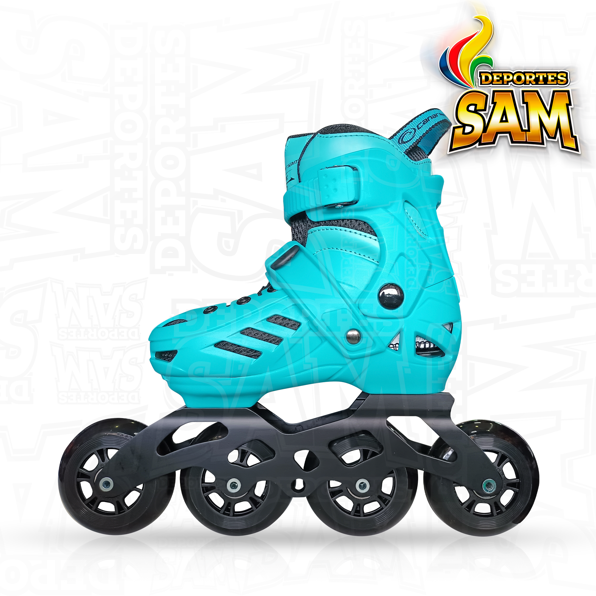 PATINES BLACK MAGIC PRO PLUS AZUL CANARIAM