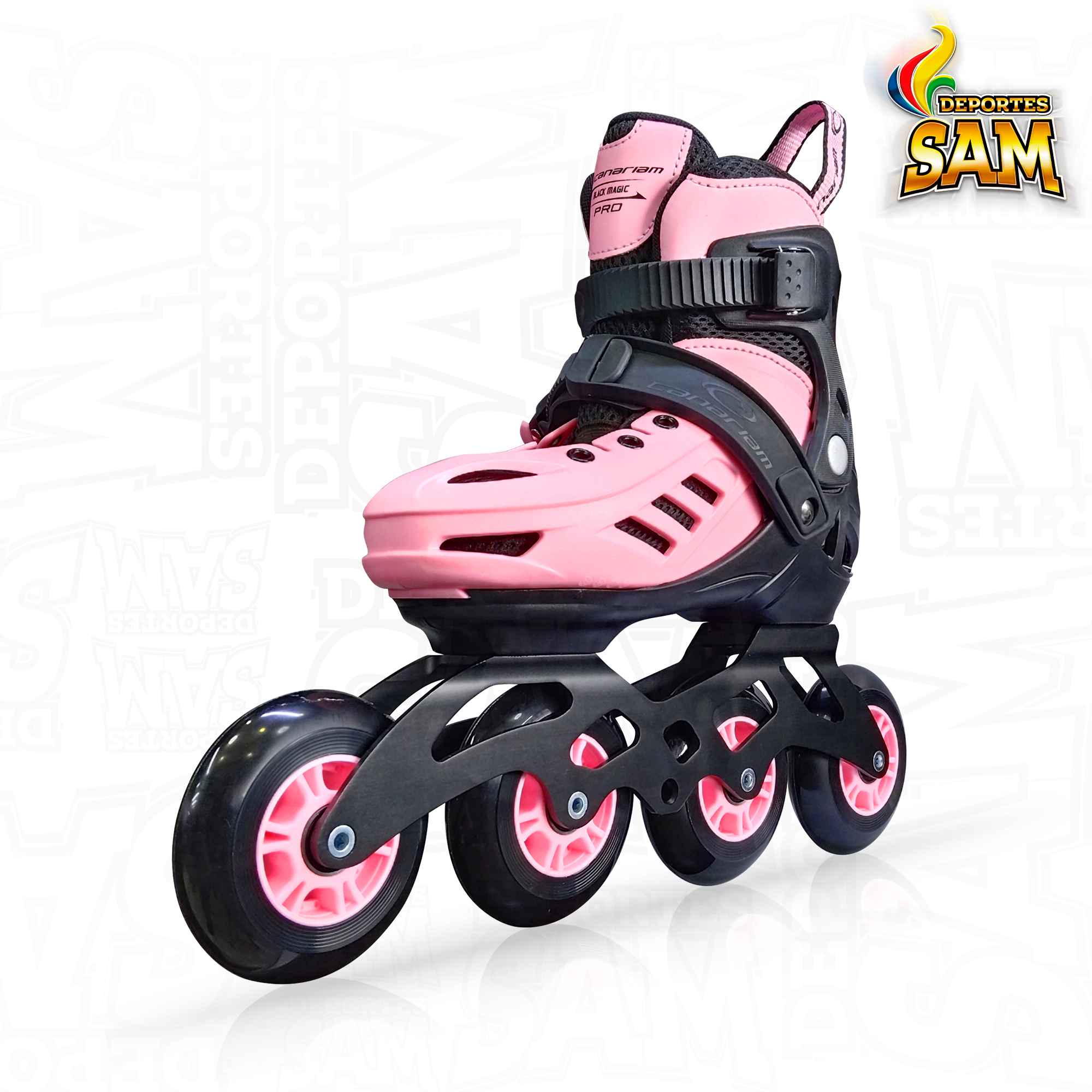 PATINES BLACK MAGIC PRO PLUS ROSADO CANARIAM