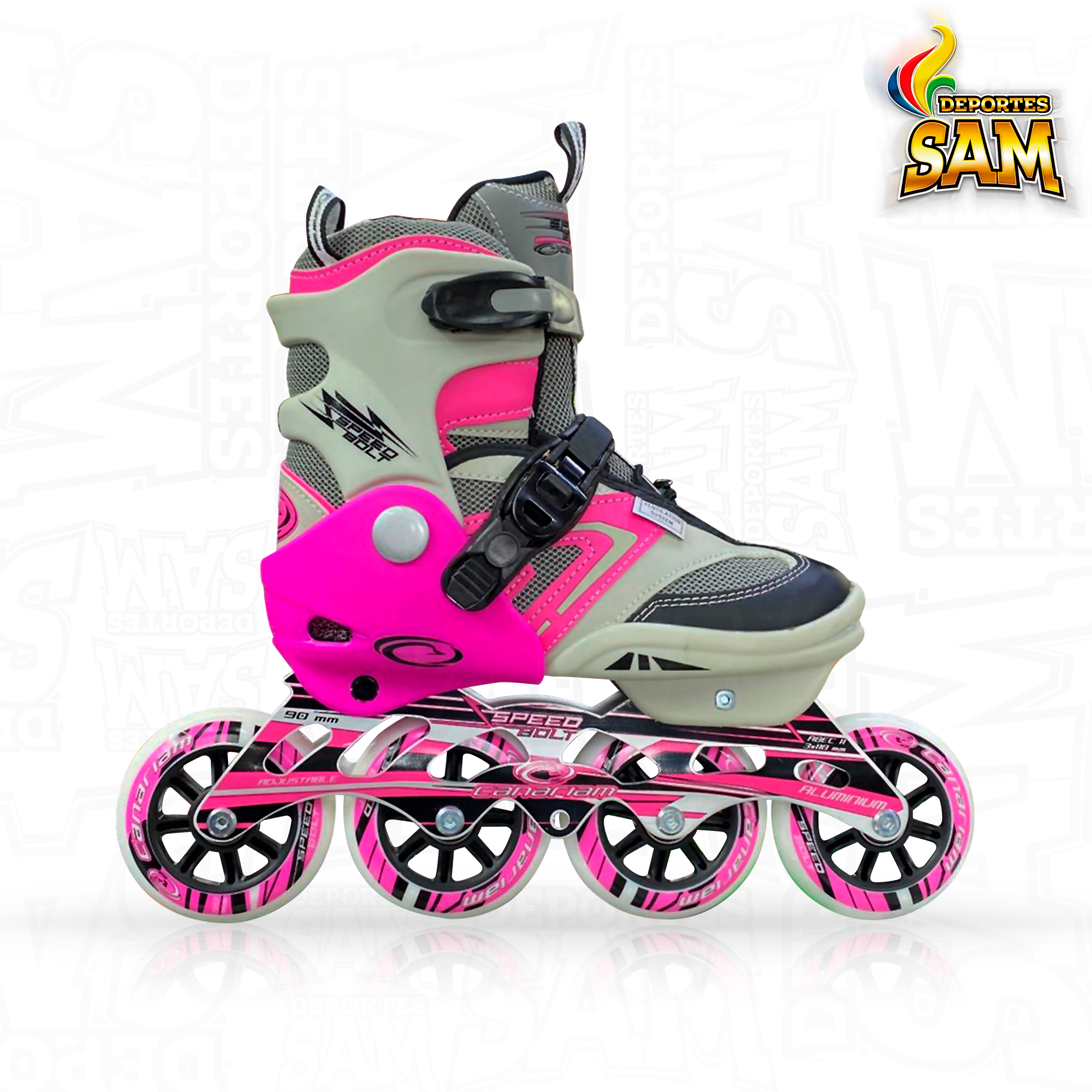 PATINES SPEED BOLT FUCSIA