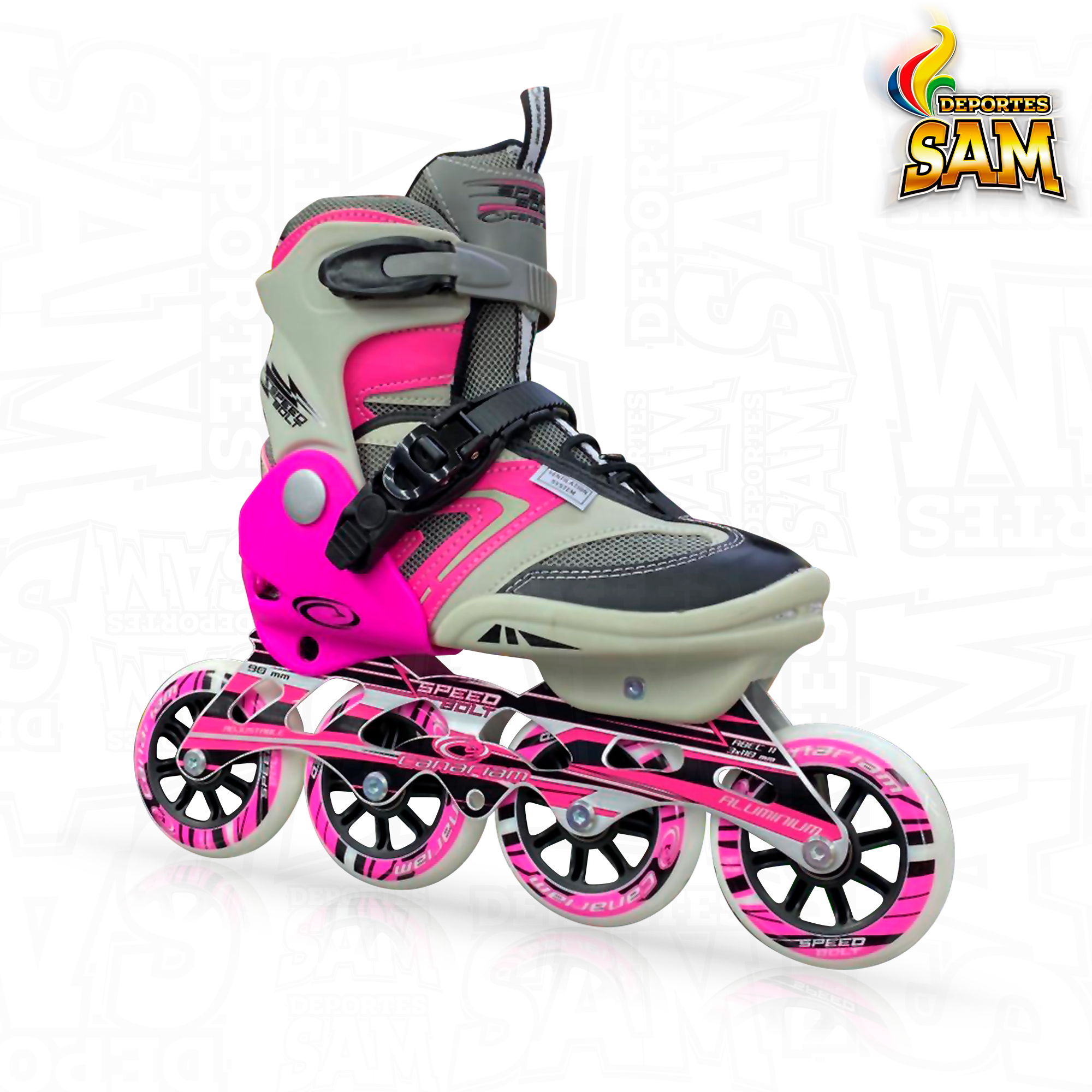 PATINES SPEED BOLT FUCSIA