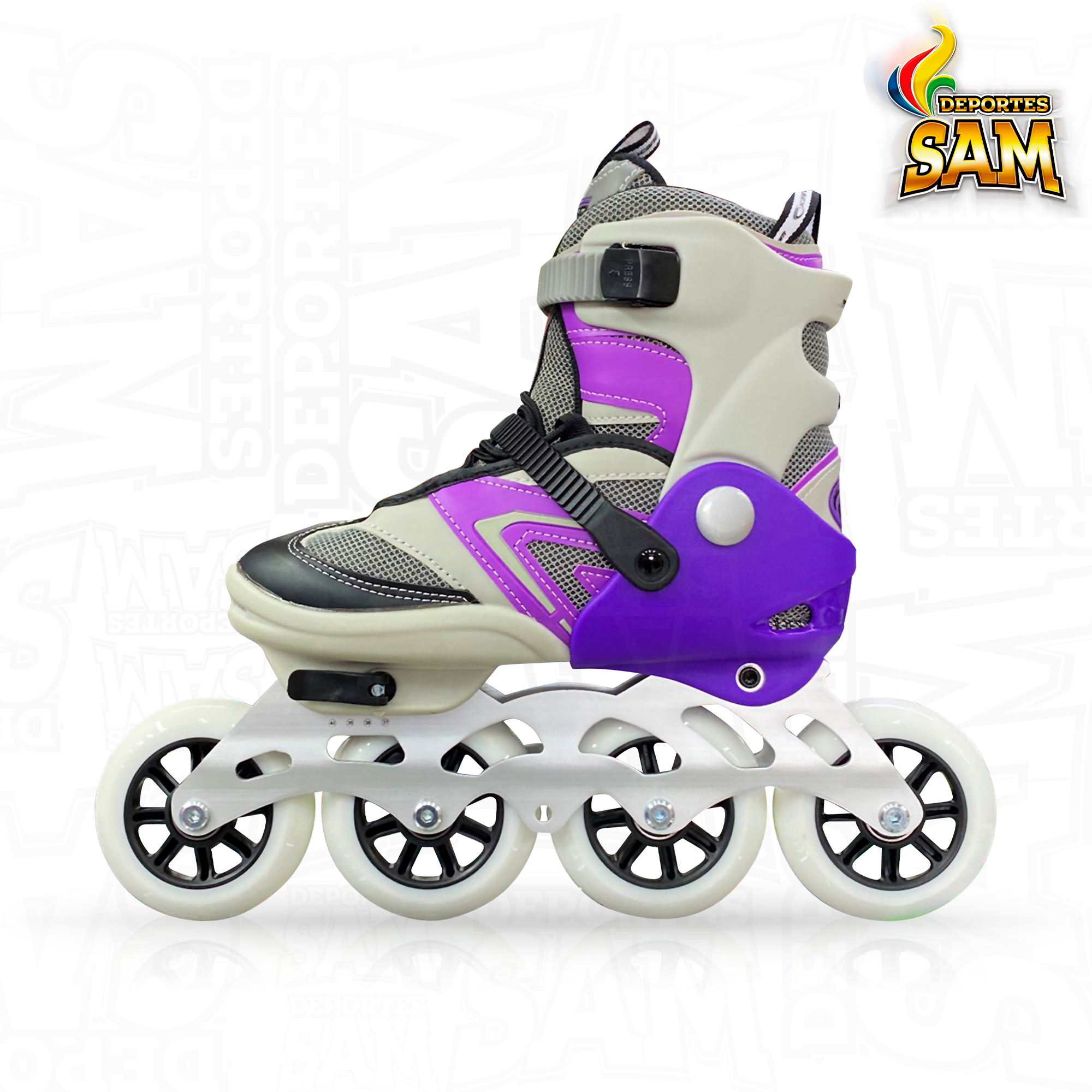 PATINES SPEED BOLT MORADO
