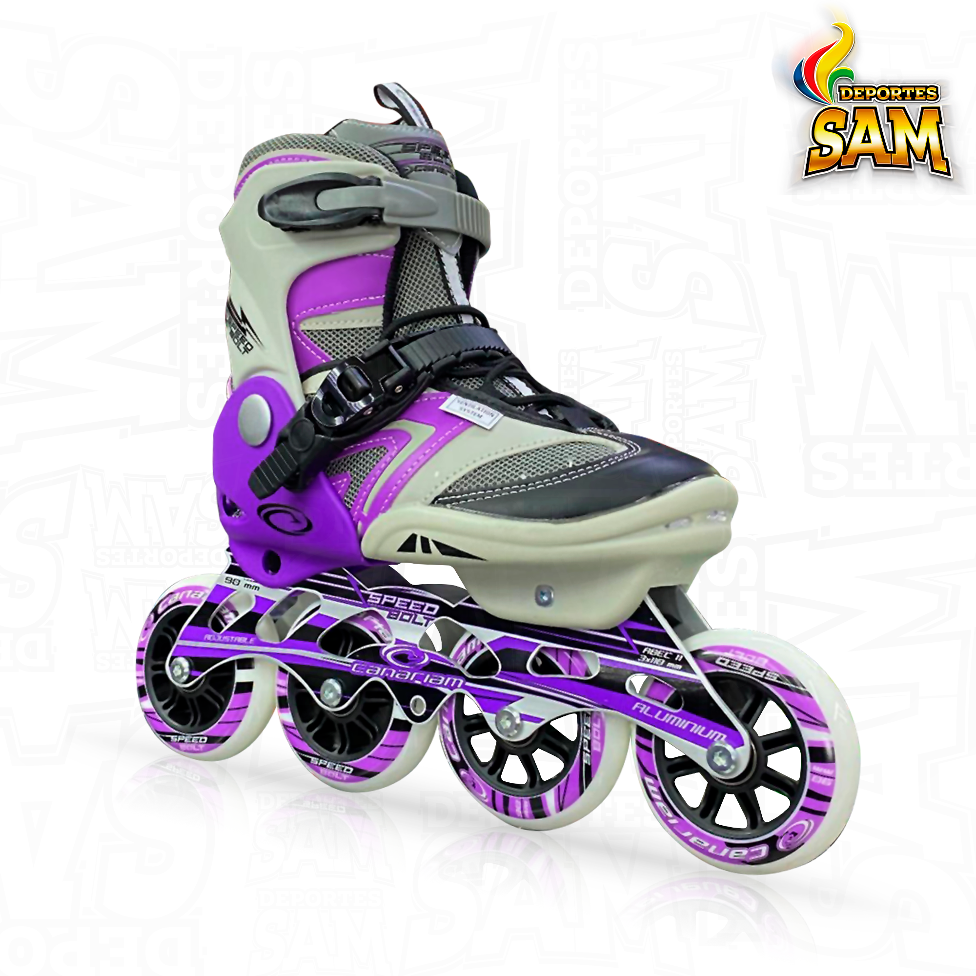 PATINES SPEED BOLT MORADO