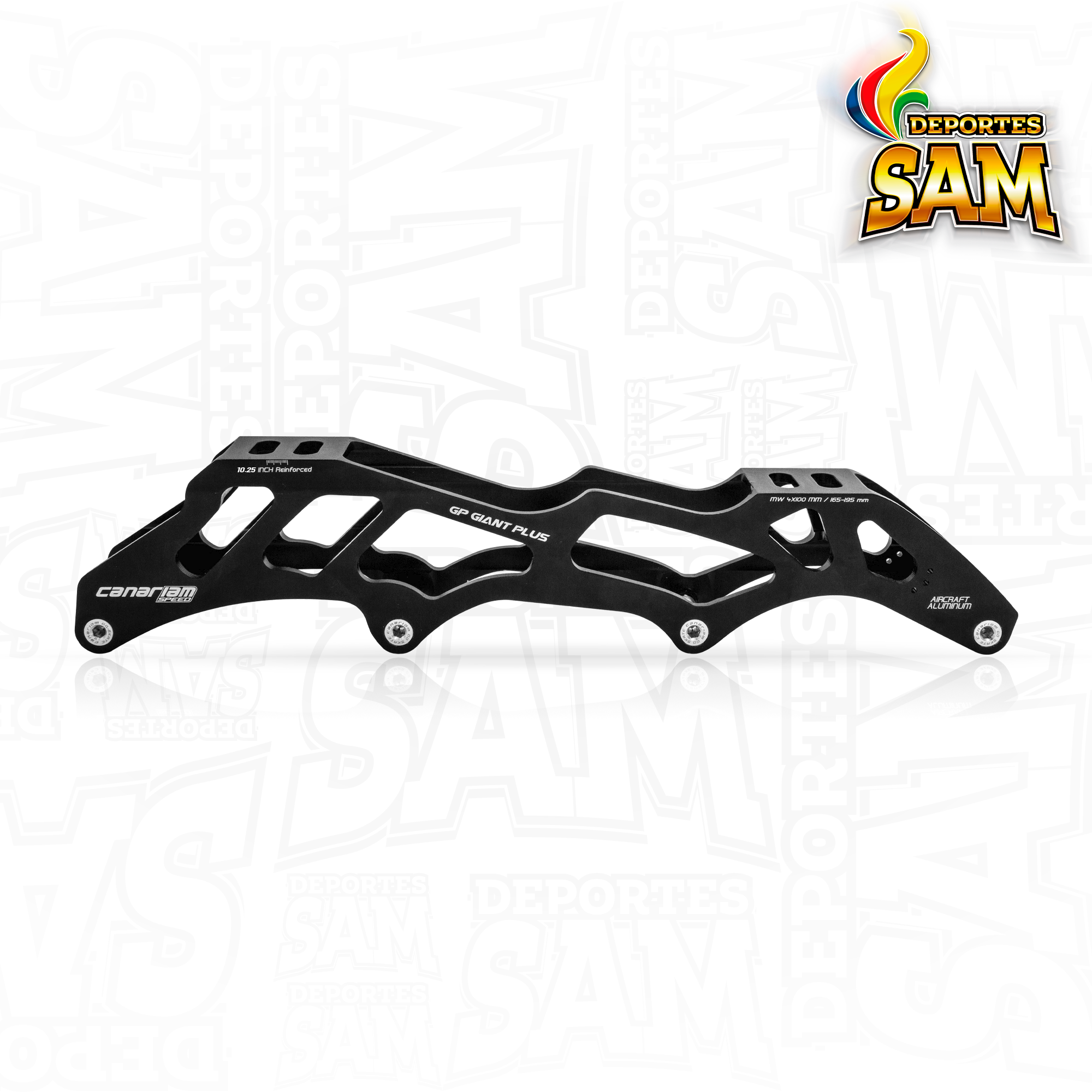 CHASIS GP GIANT PLUS NEGRO 10.25 4RX84MM (165)
