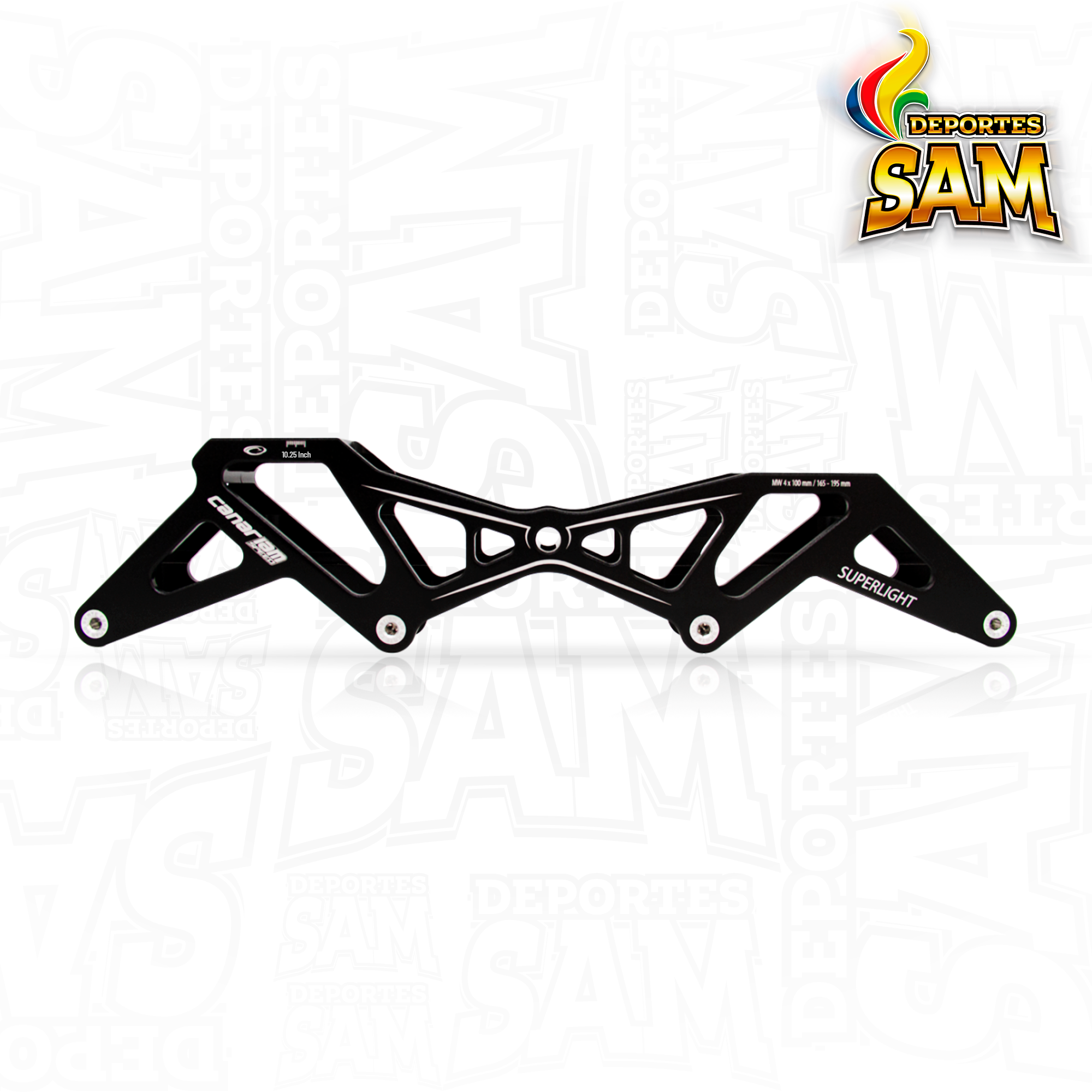 CHASIS SUPERLIGHT NEGRO 10.25 4RX84MM (165)