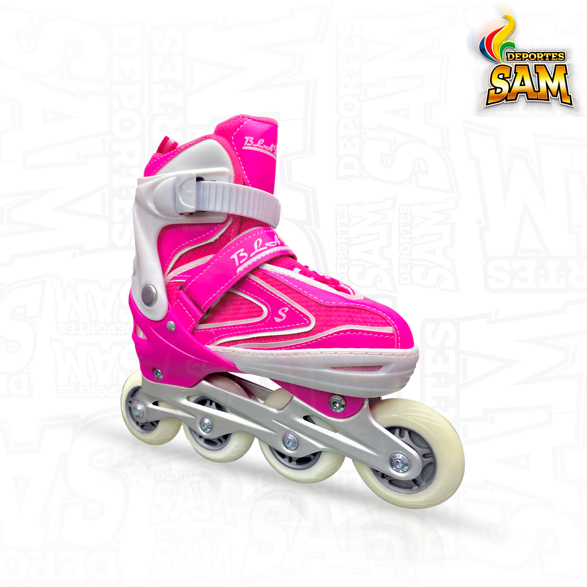 PATIN BLADES COMBO FUCSIA