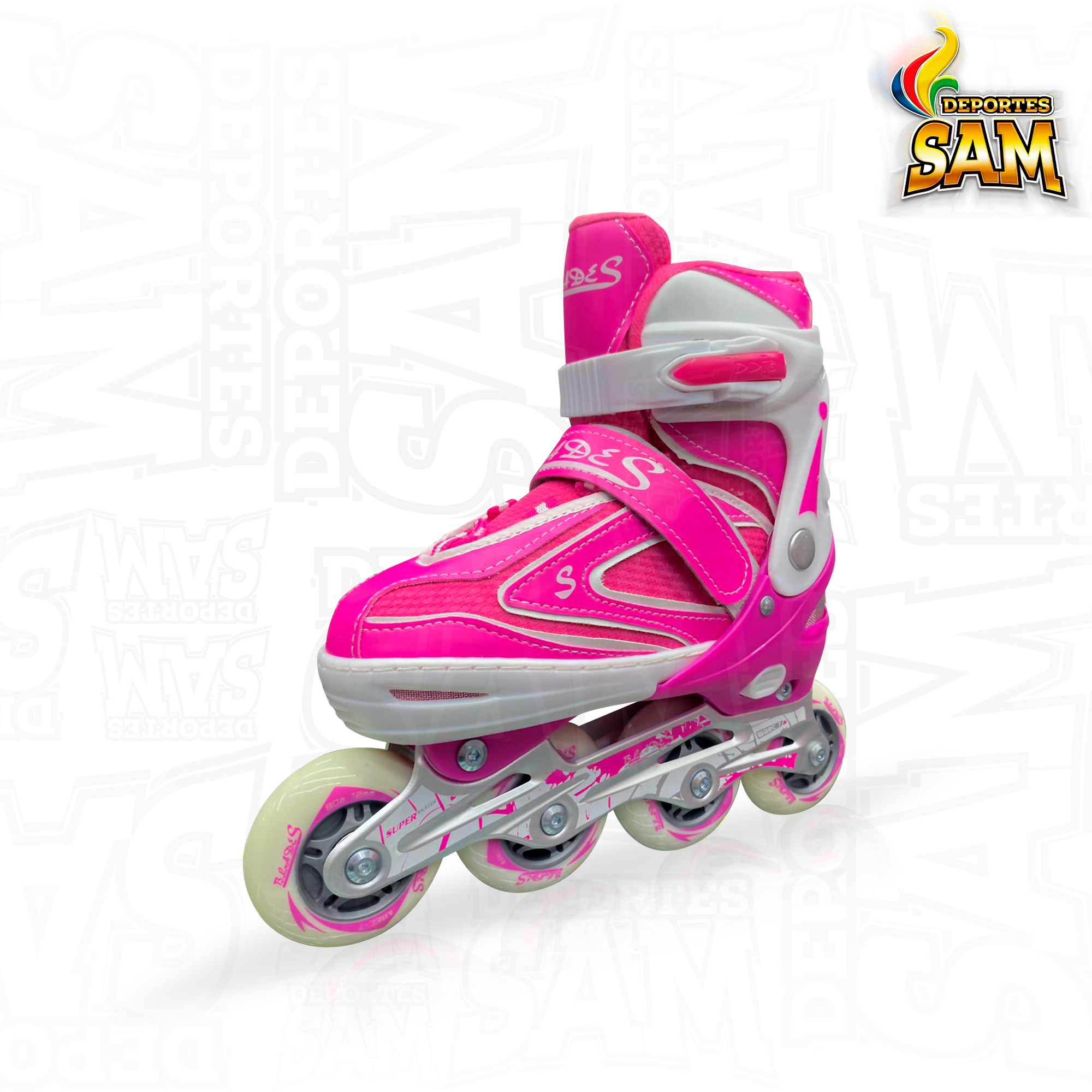 PATIN BLADES COMBO FUCSIA