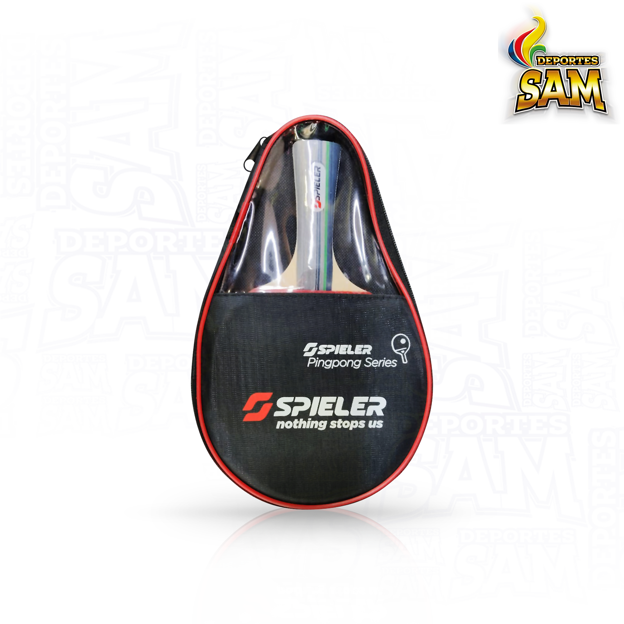 RAQUETA TENIS DE MESA SPIELER 2 ESTRELLAS