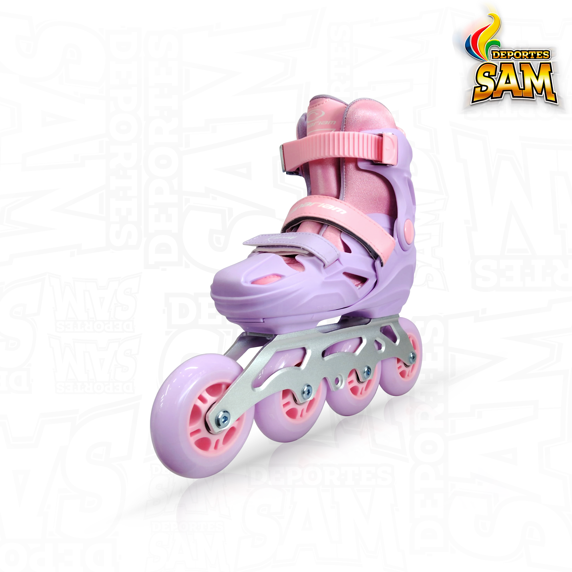 PATINES ROMAX LILA X ROSADO CANARIAM