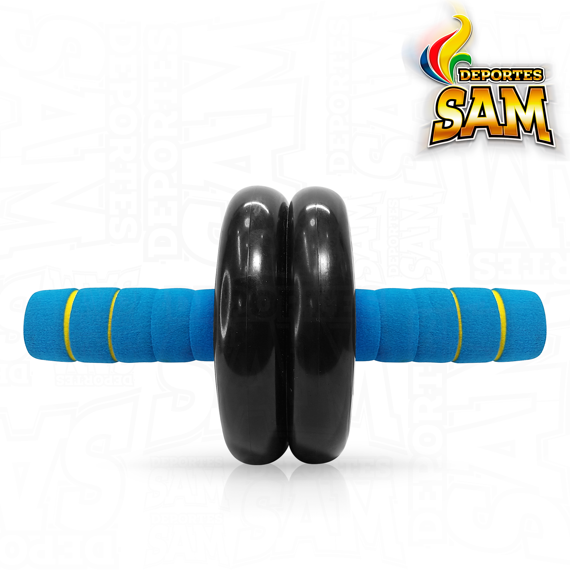 RUEDA ADBOMINAL DOBLE PEQUEÑA HUIJUN HJ-B093 ROLLERR WHEEL