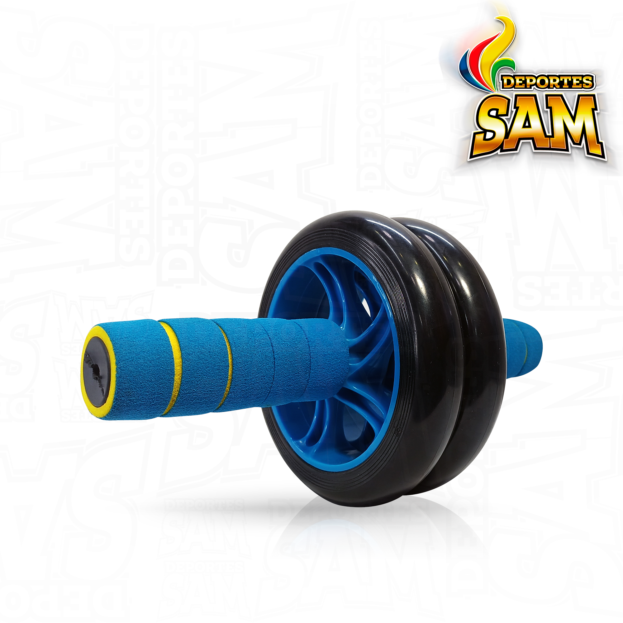 RUEDA ADBOMINAL DOBLE PEQUEÑA HUIJUN HJ-B093 ROLLERR WHEEL