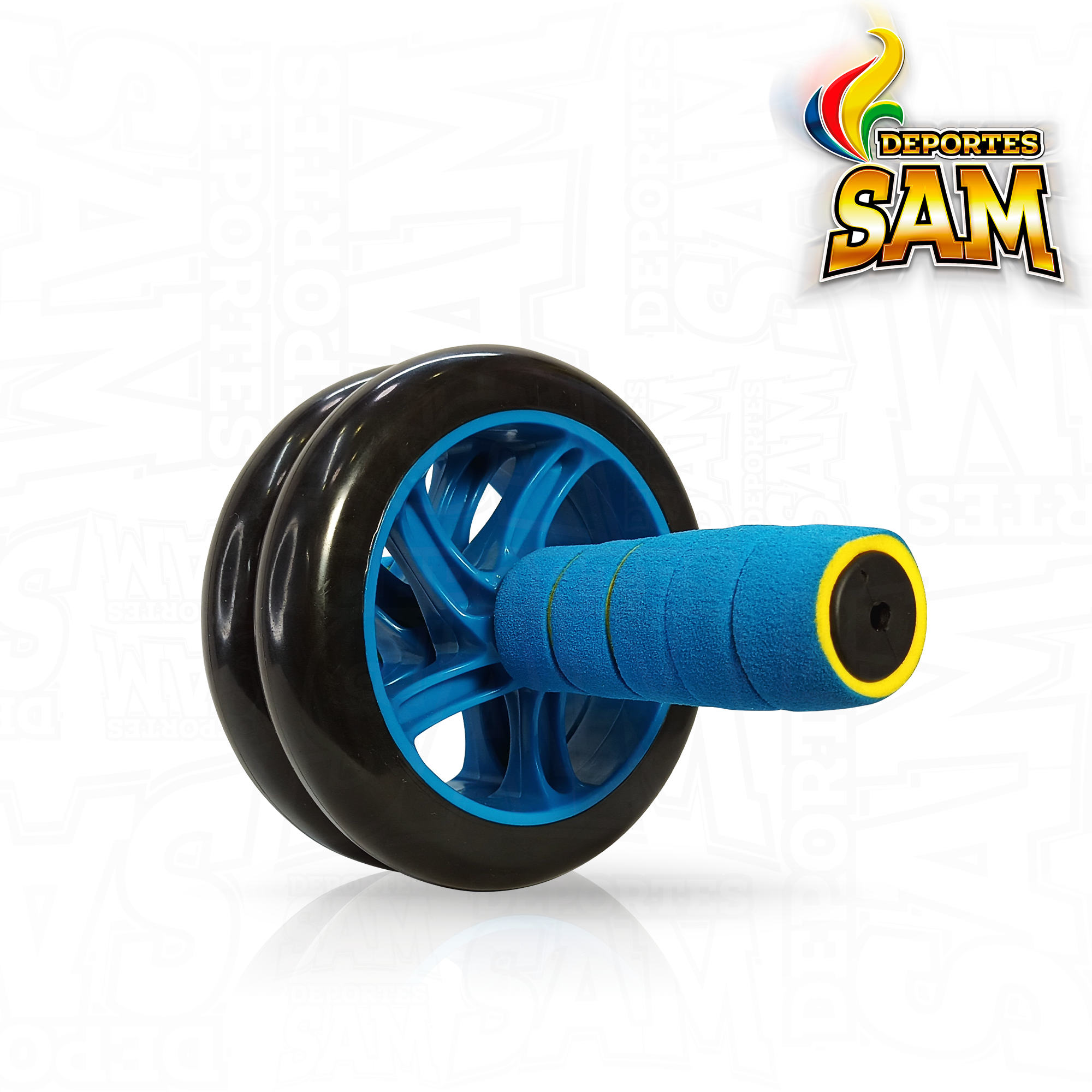 RUEDA ADBOMINAL DOBLE PEQUEÑA HUIJUN HJ-B093 ROLLERR WHEEL