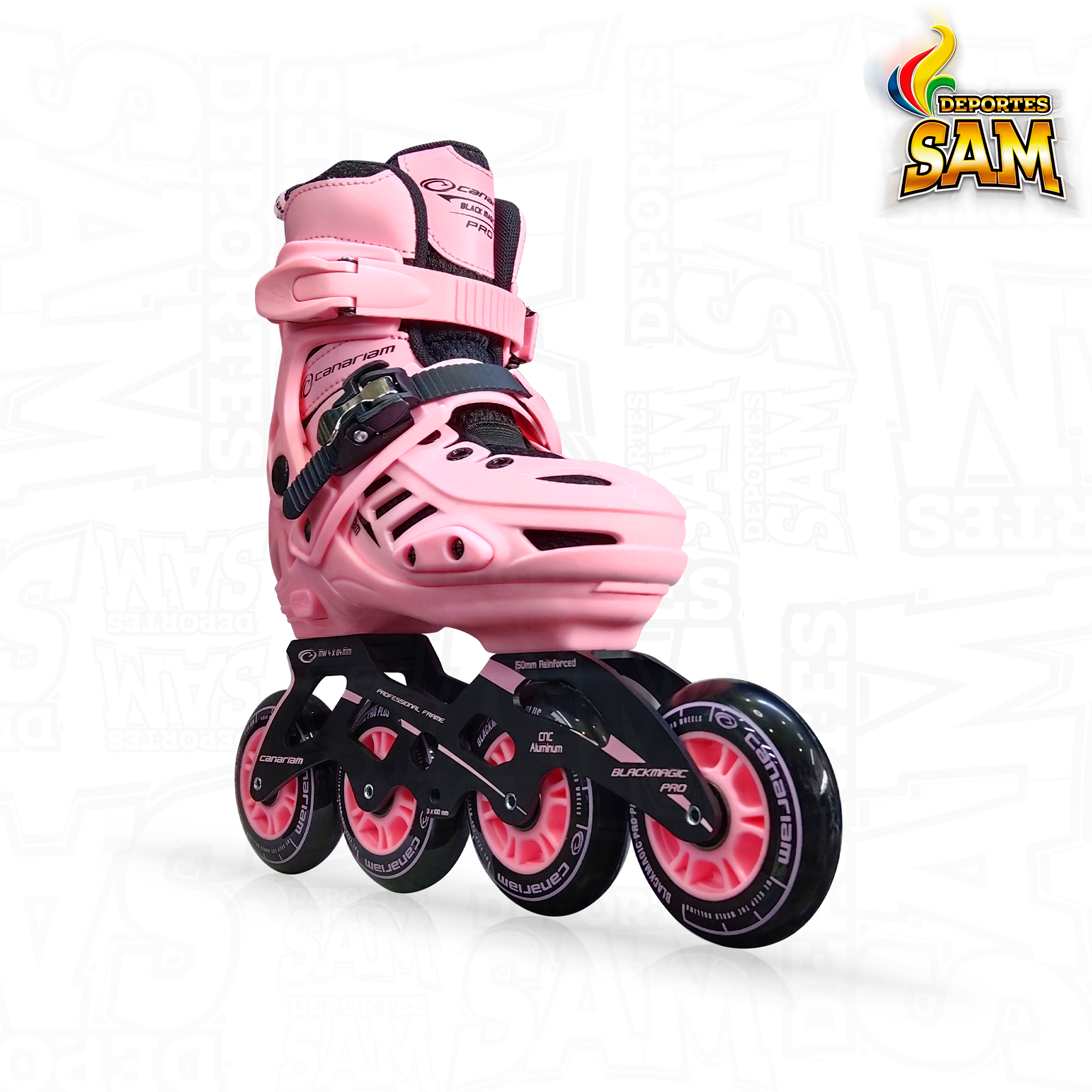 PATINES BLACK MAGIC PRO PLUS ROSADO CANARIAM