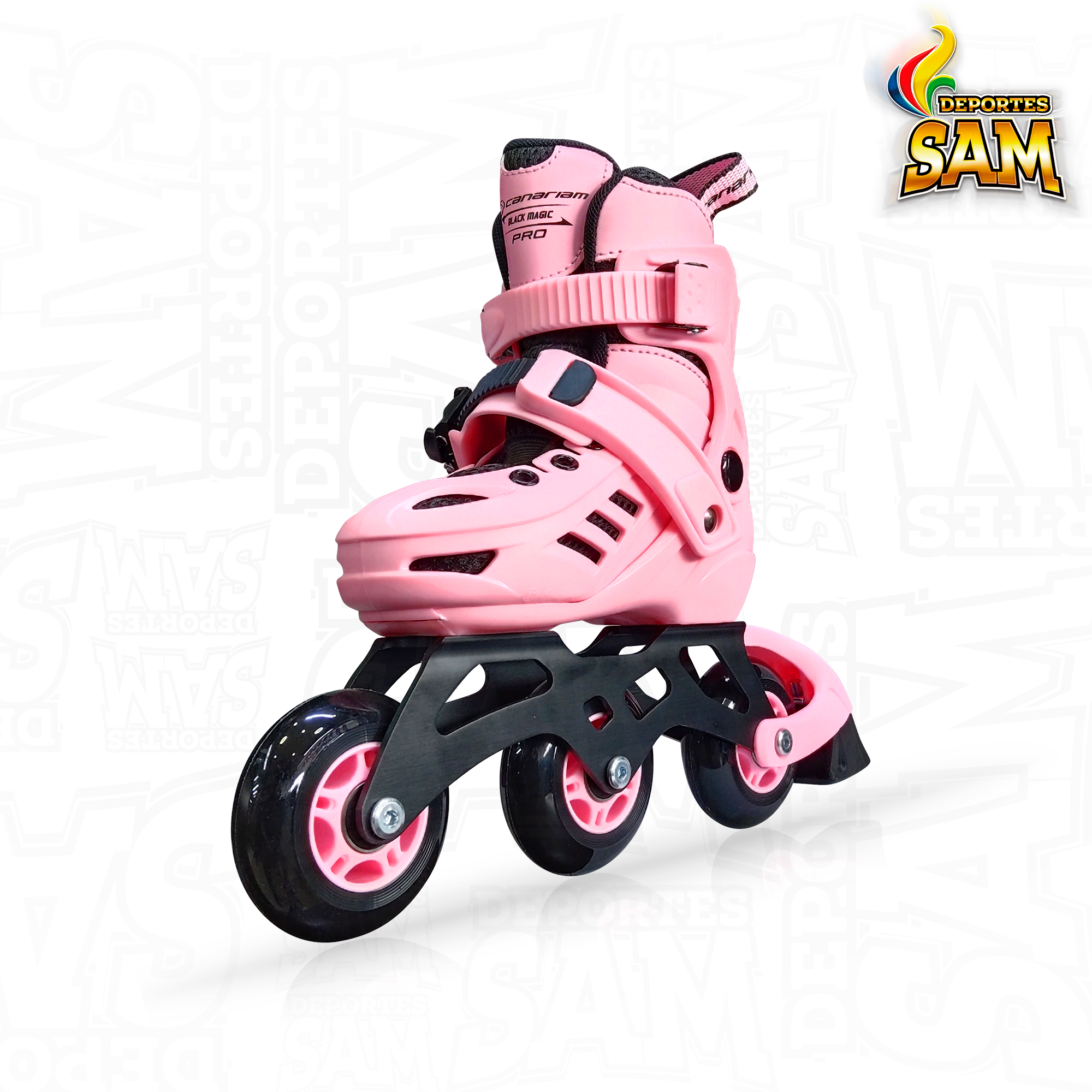 PATINES BLACK MAGIC PRO PLUS ROSADO CANARIAM