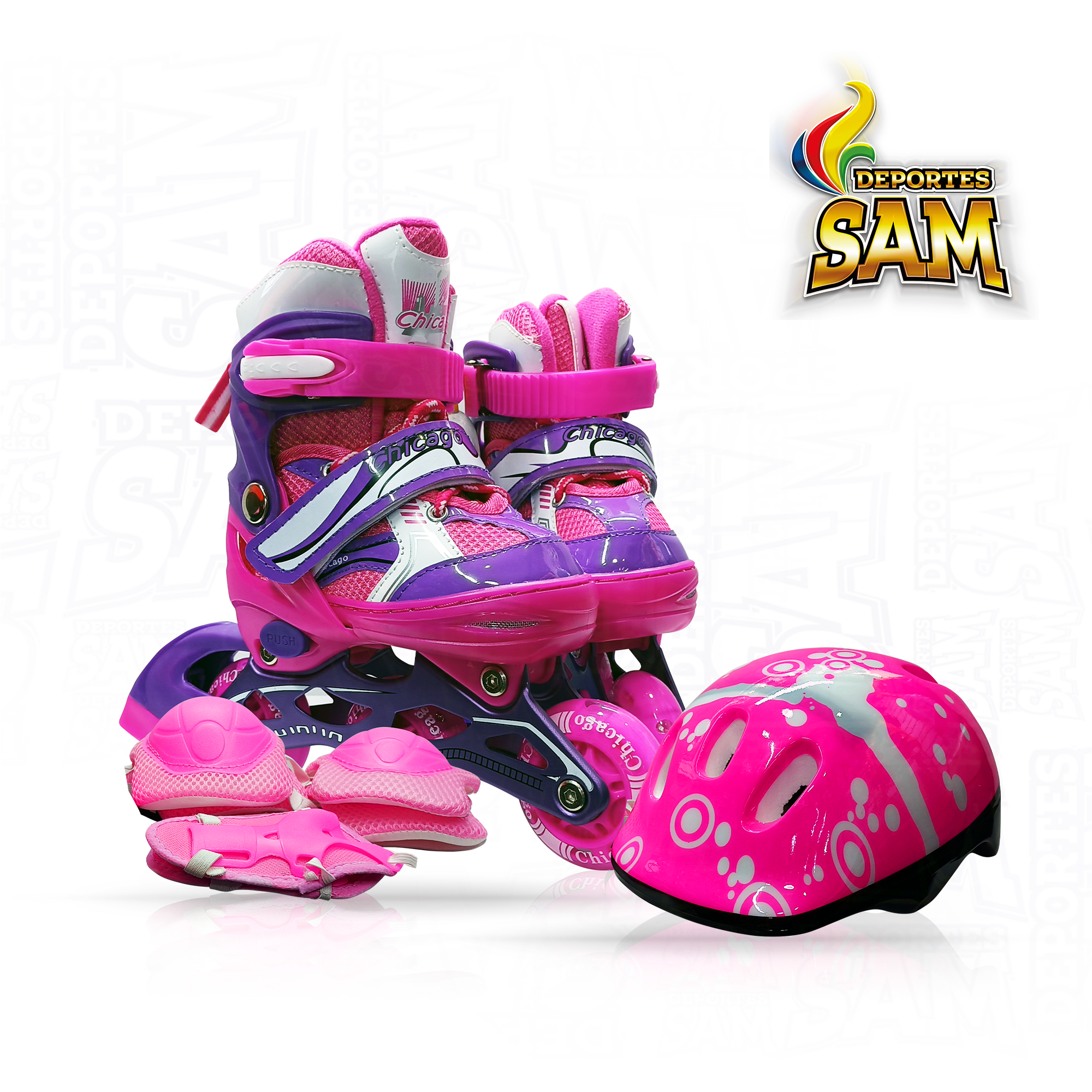 PATIN COMBO XS GOMA NIÑA