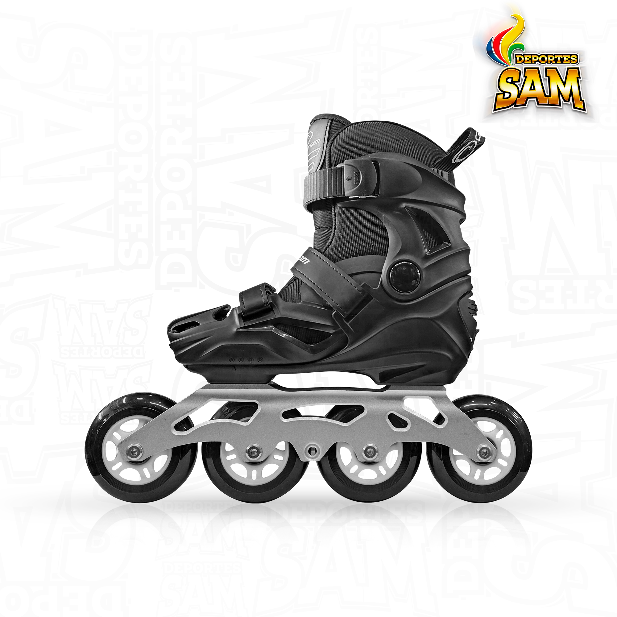 PATINES ROMAX NEGRO CANARIAM
