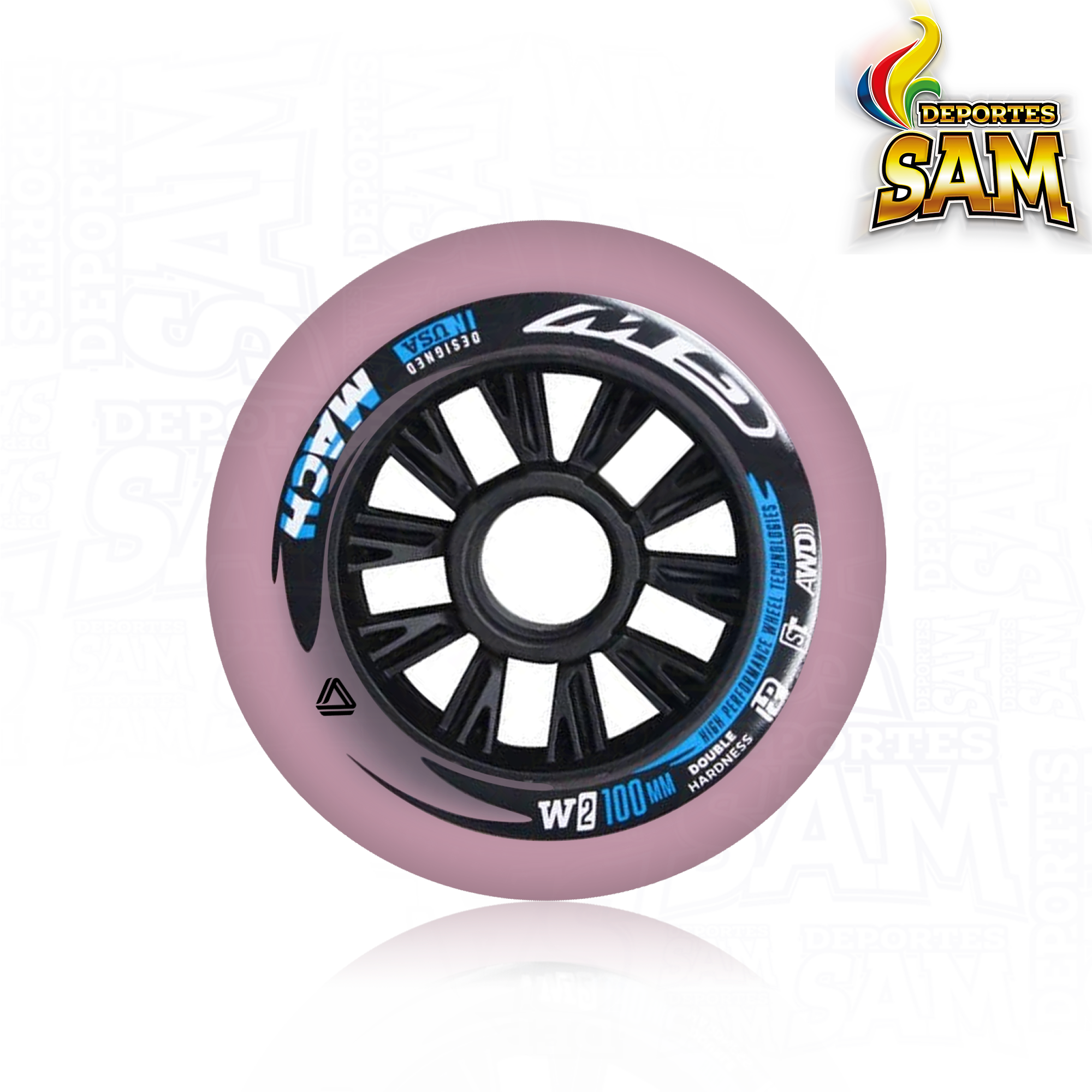 RUEDAS GW 100MM ALTO RENDIMIENTO