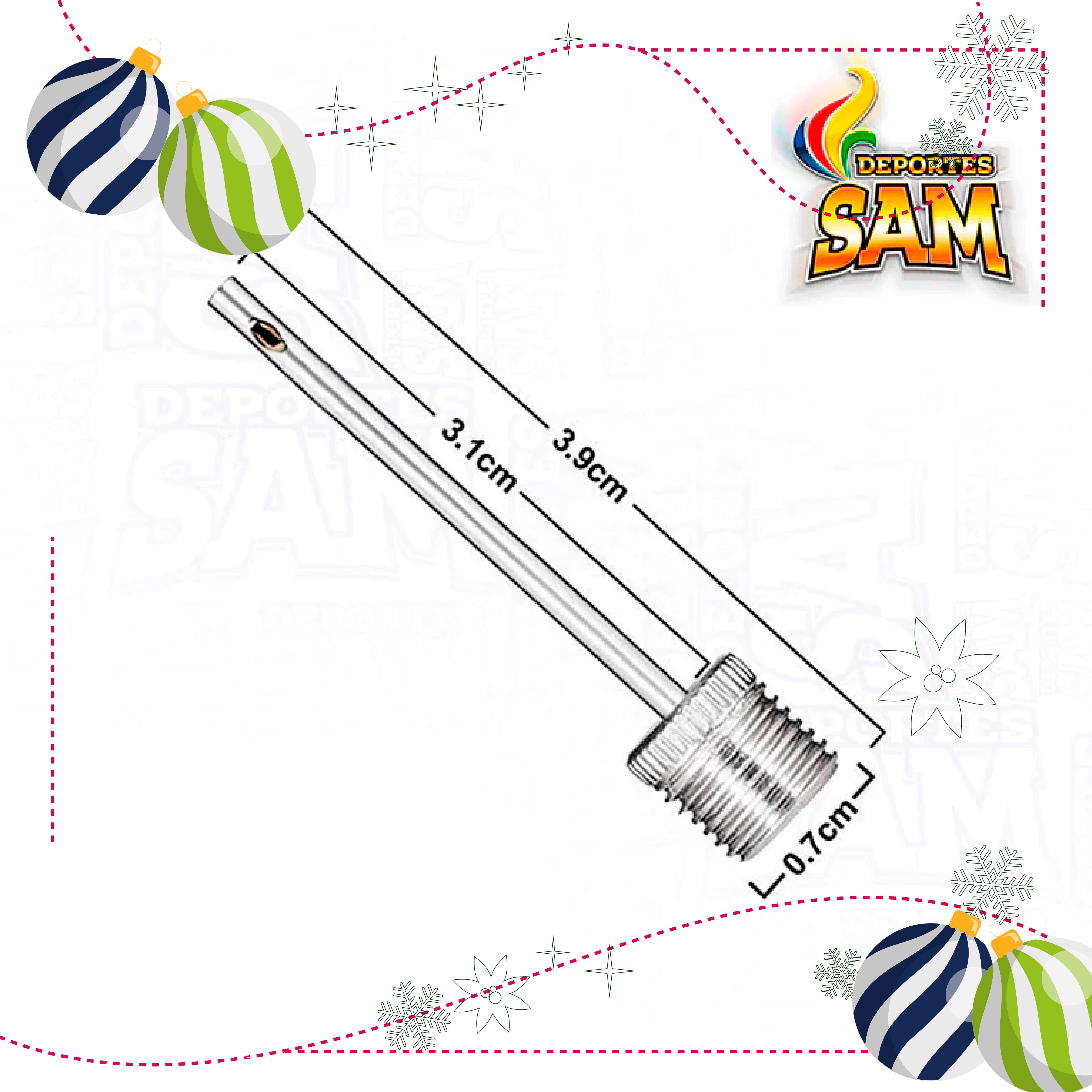 AGUJAS PARA BALON SET X 5 UNIDADES