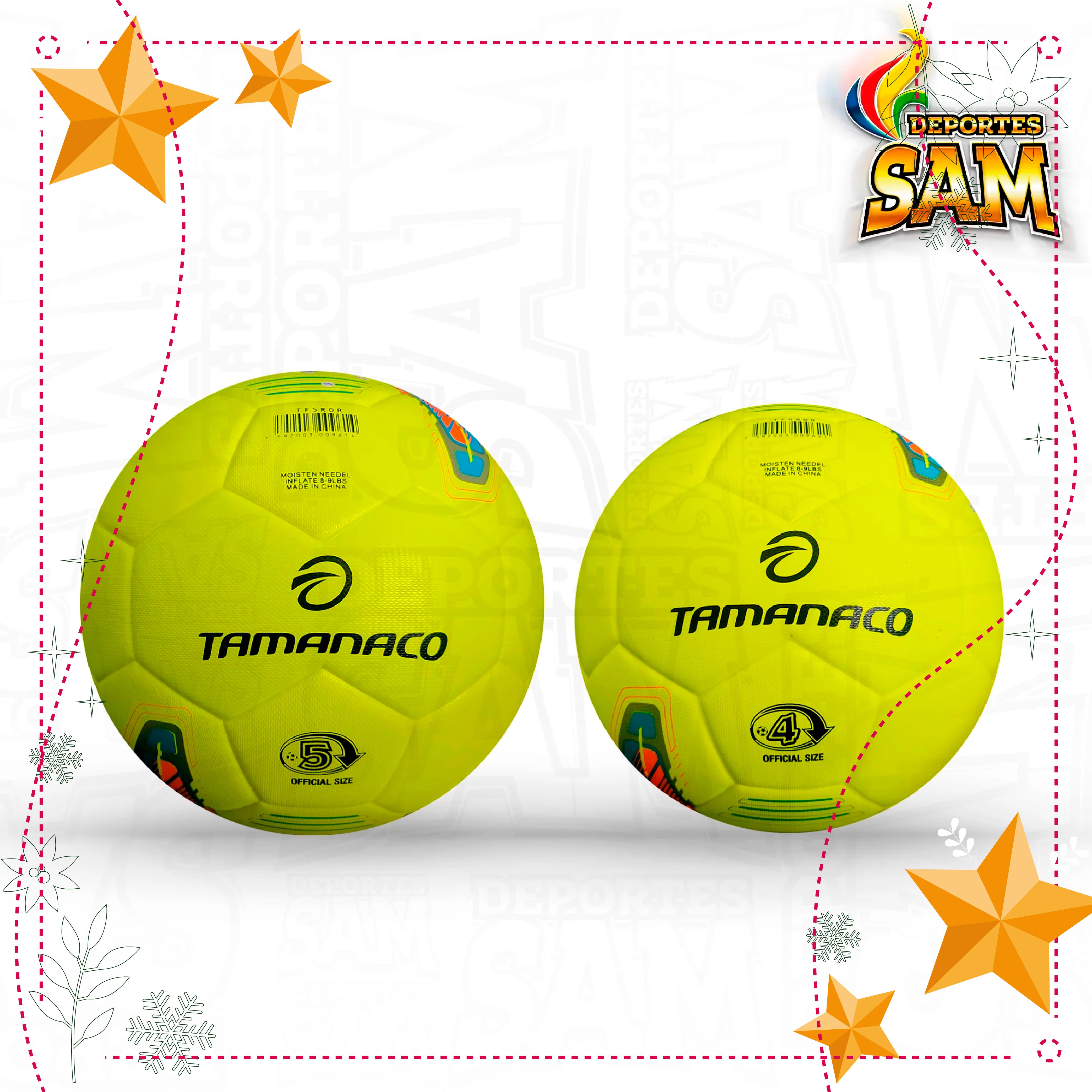 BALON FUTBOL PU TERMOSELLADO TAMANACO
