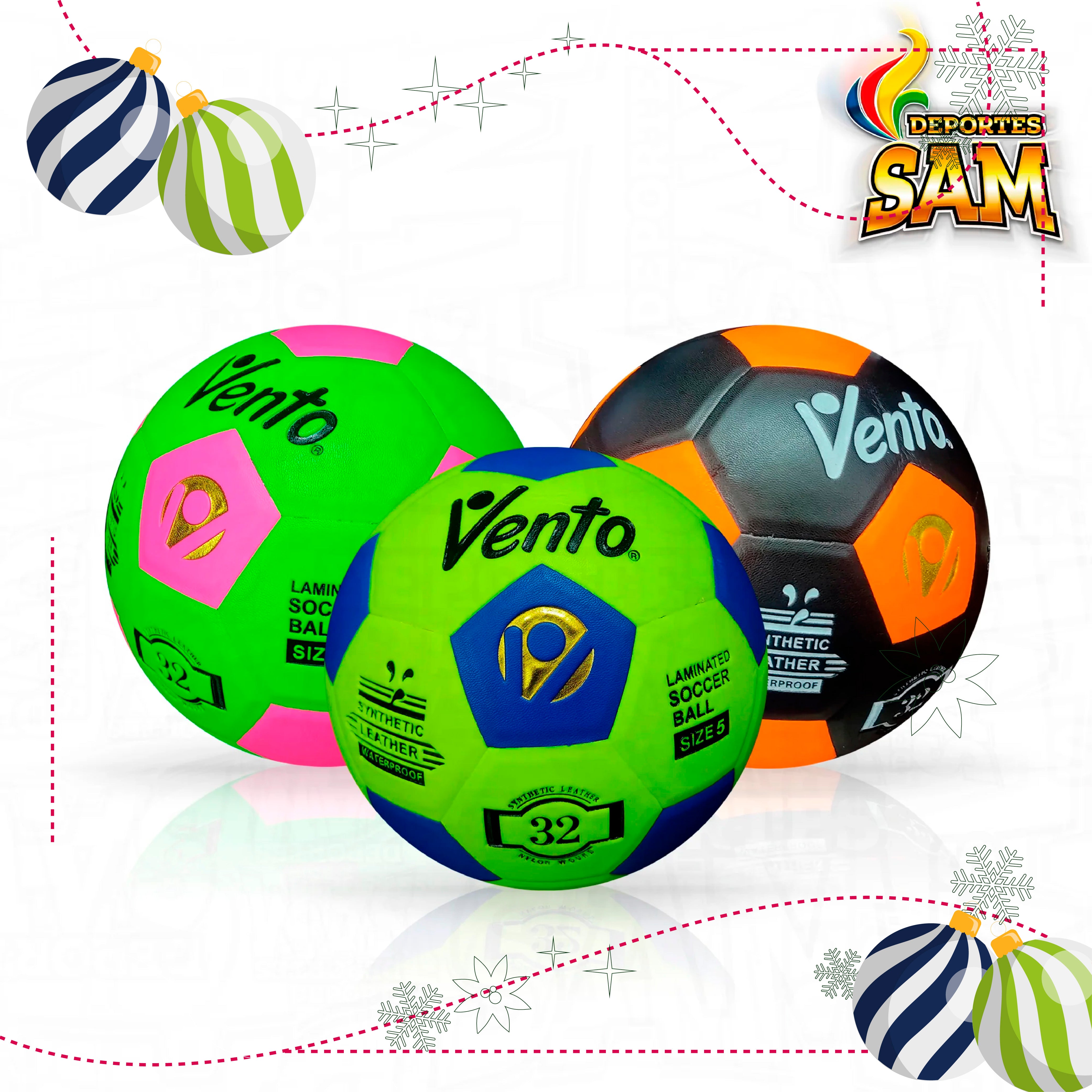 BALON FUTBOL VENTO PVC #5
