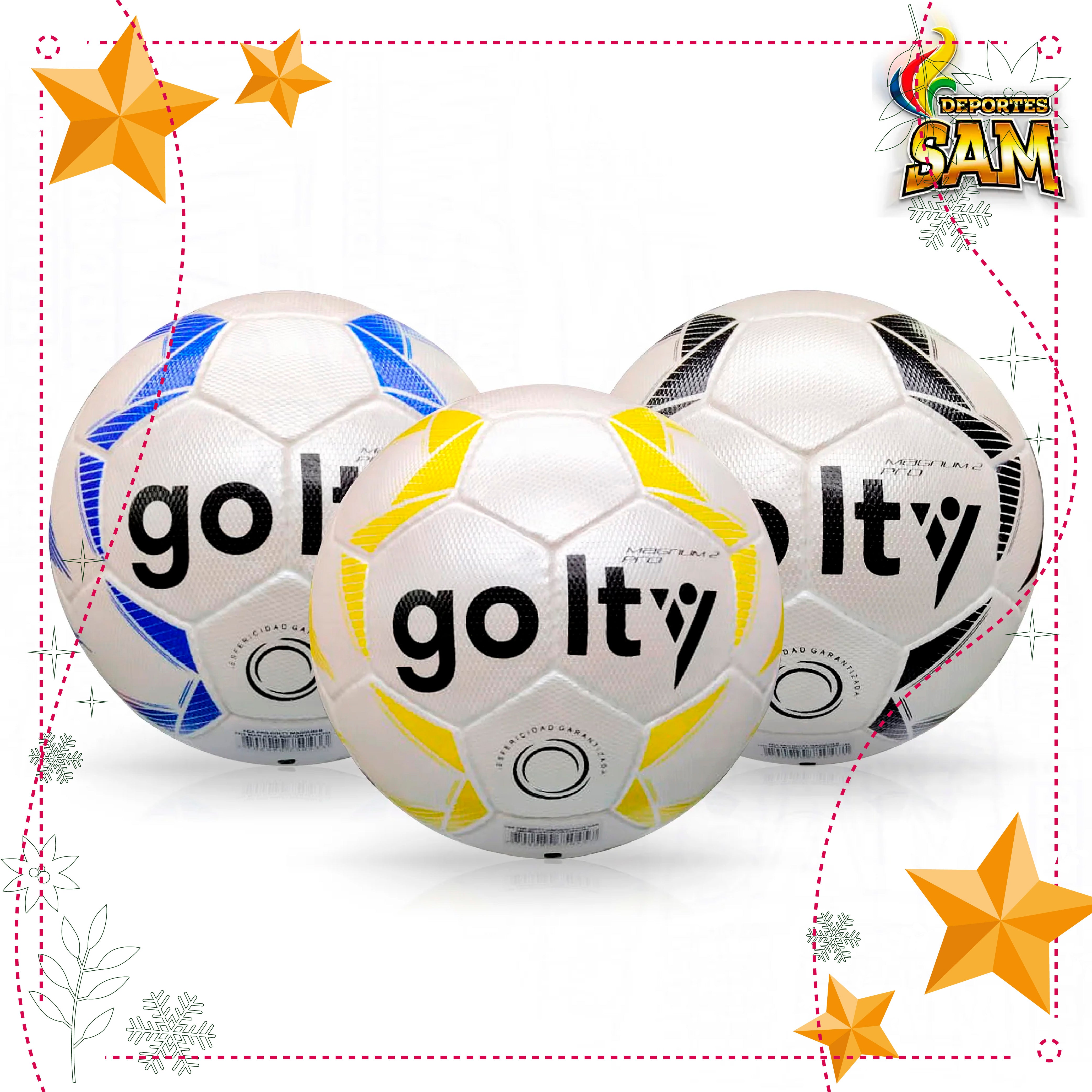 BALÓN FÚTBOLSALA MAGNUM 2 PRO 62-64 CM GOLTY