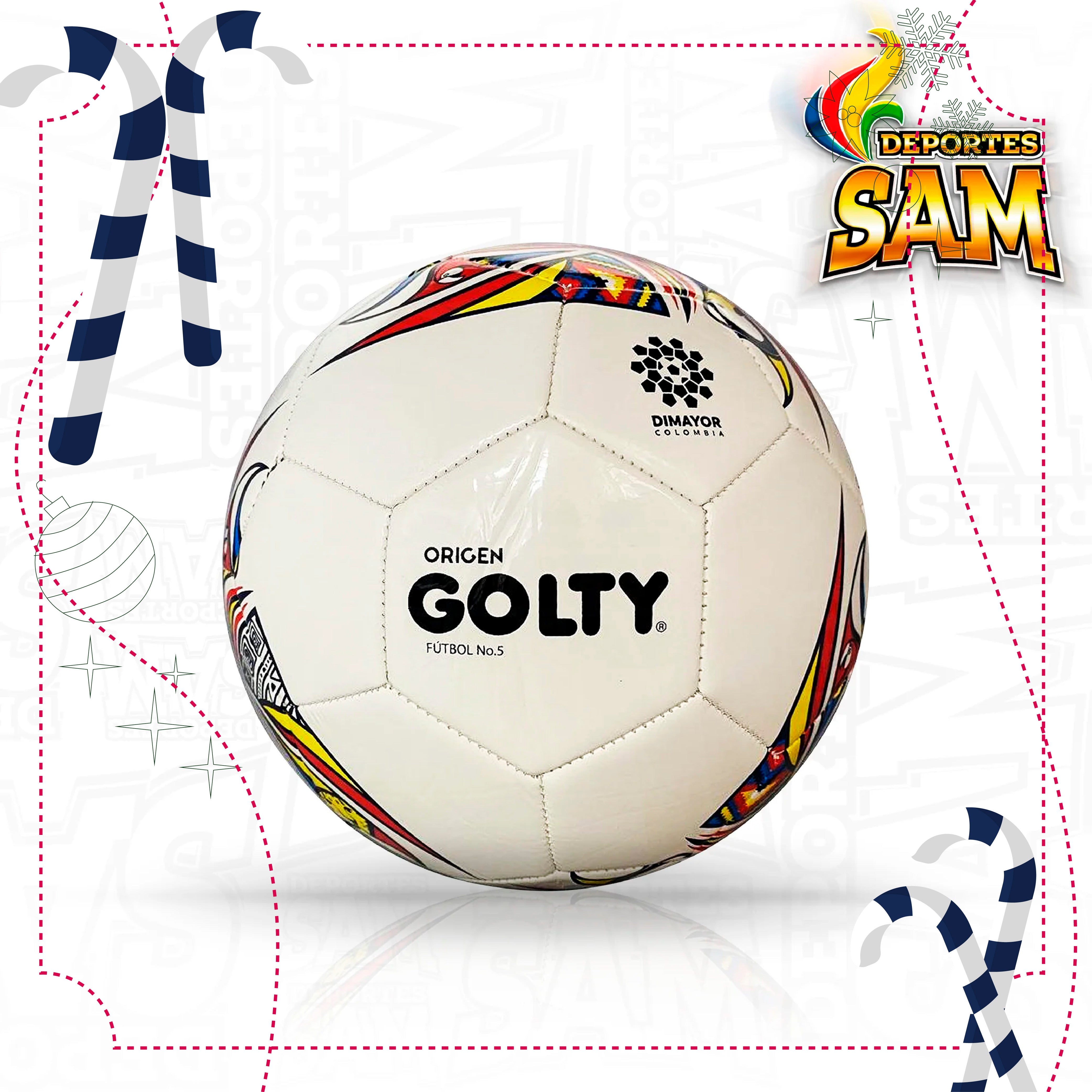 BALON GOLTY ORIGEN PROFESIONAL COSIDO