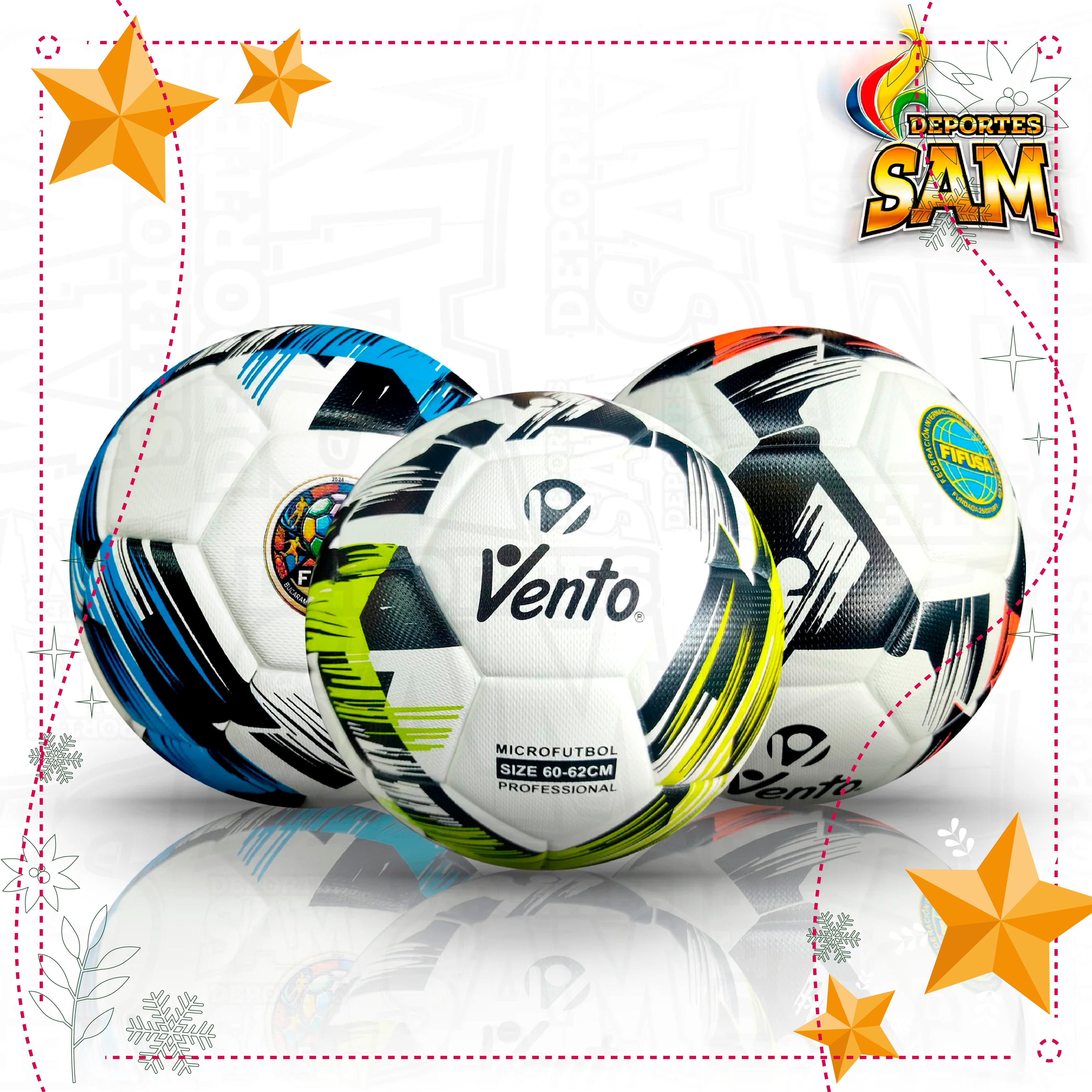 BALON VENTO MICROFUTBOL PU THERMAL BONDED PROFESIONAL