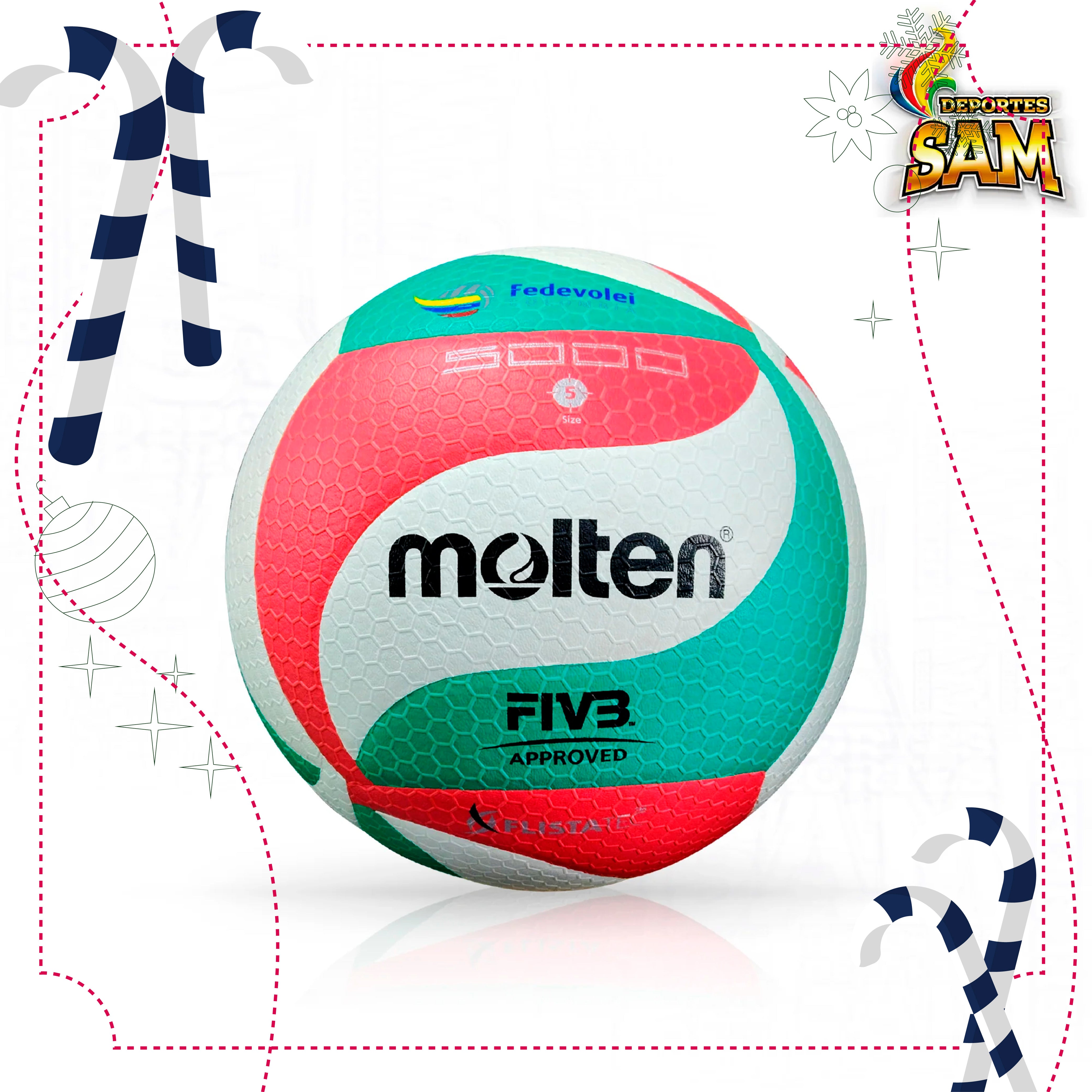 BALON VOLEIBOL FEDERACION V5M5000