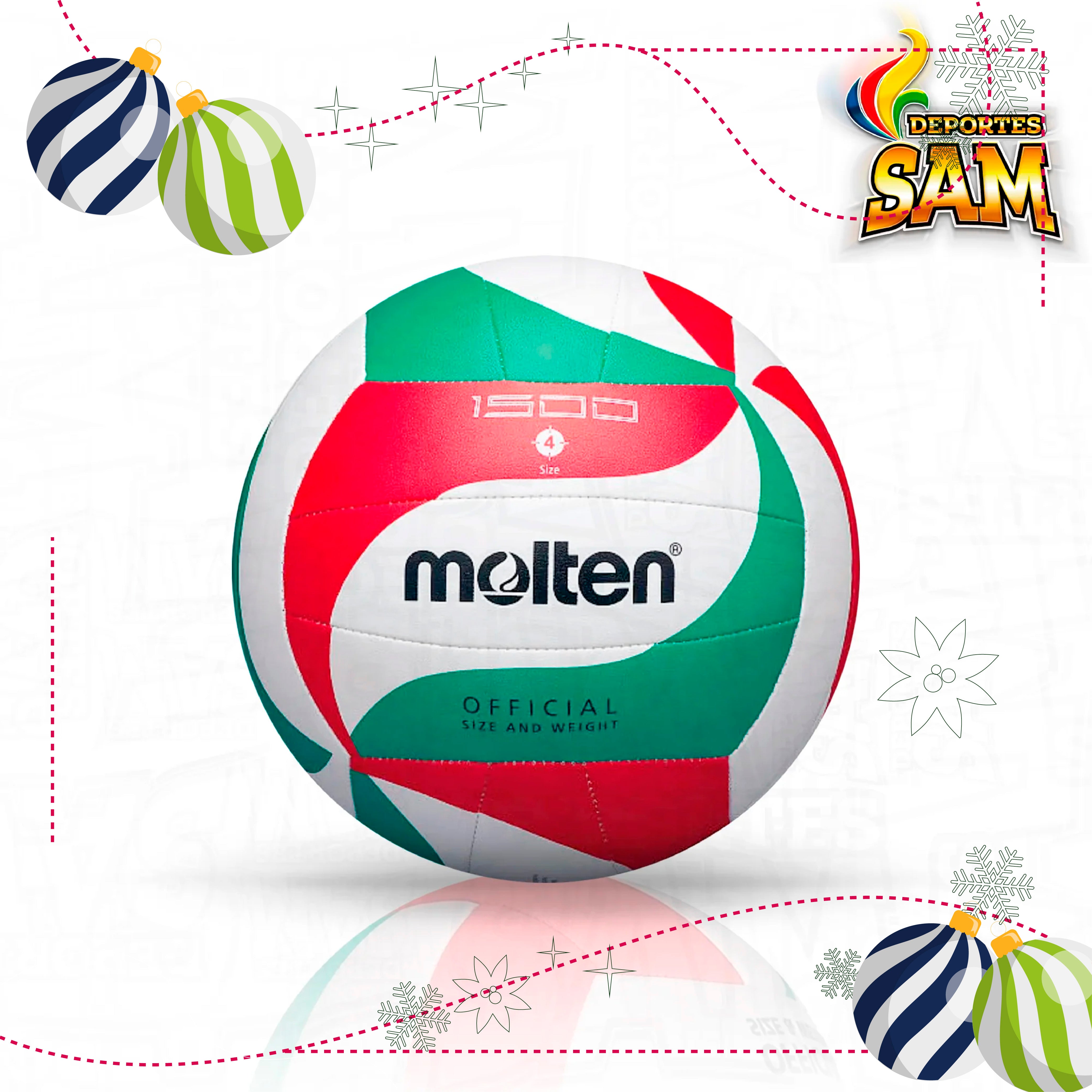 BALON VOLLEY MOLTEN COSIDO 1500 #4