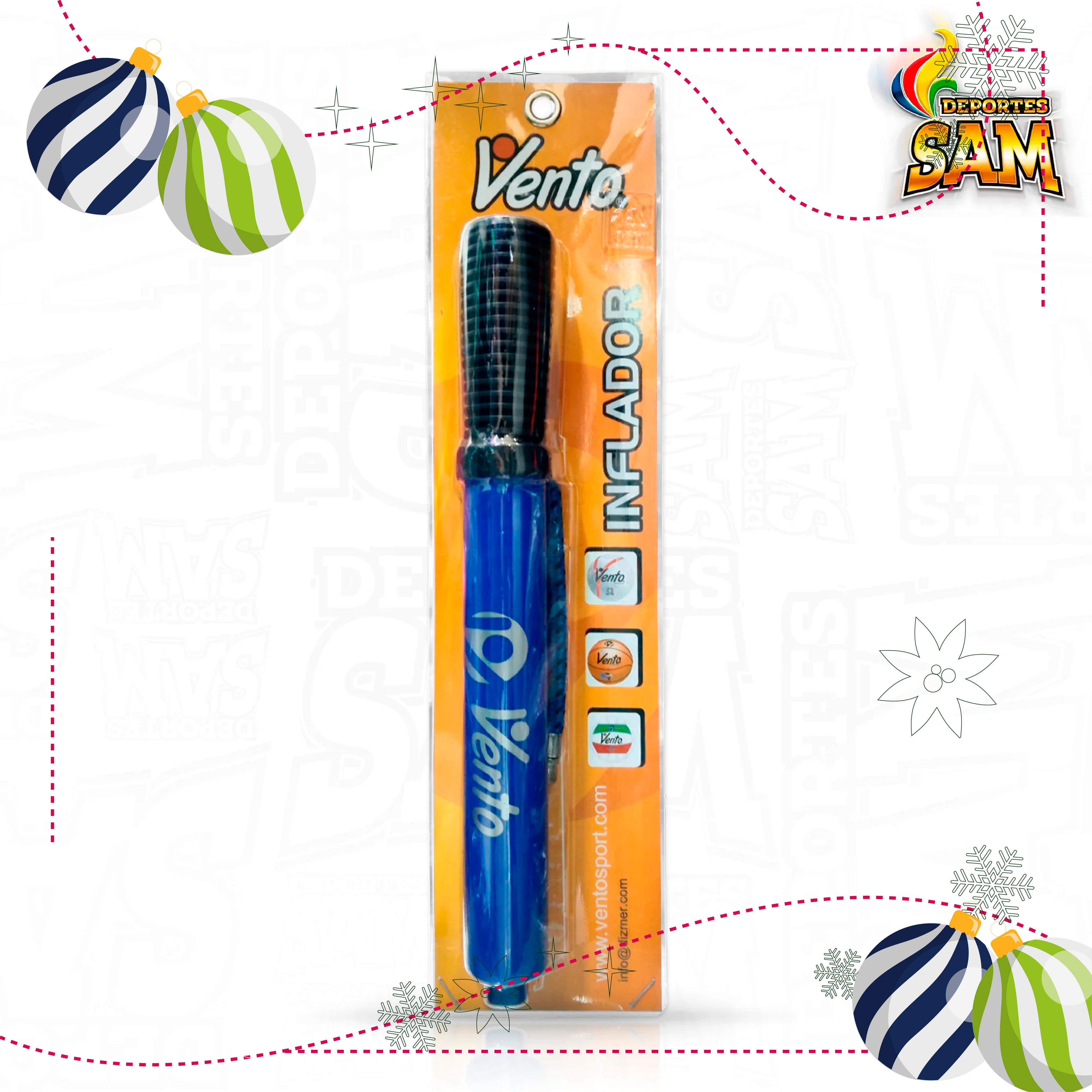 BOMBA INFLADOR DOBLE ACCION VENTO - 10