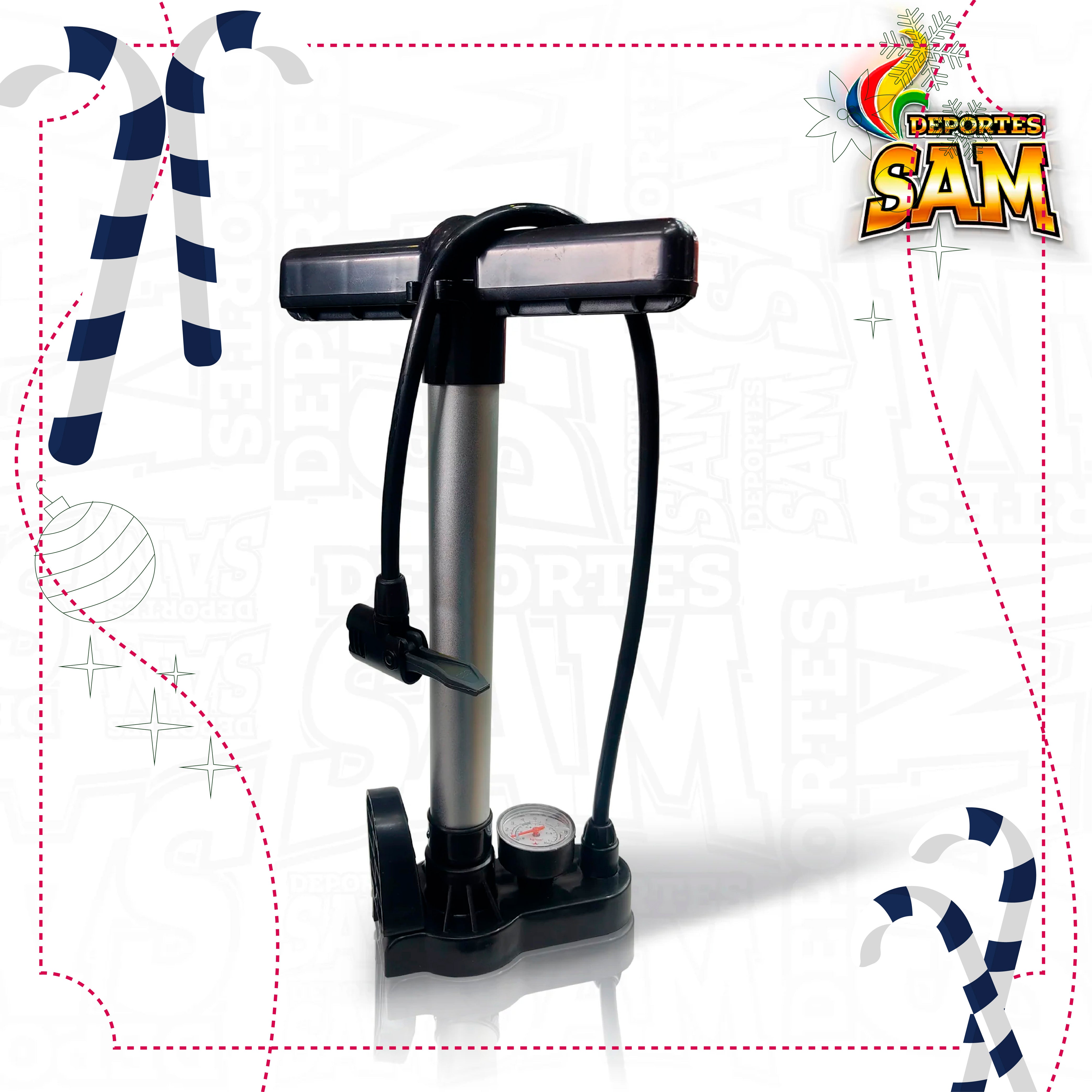 BOMBA PIE CON MANOMETRO