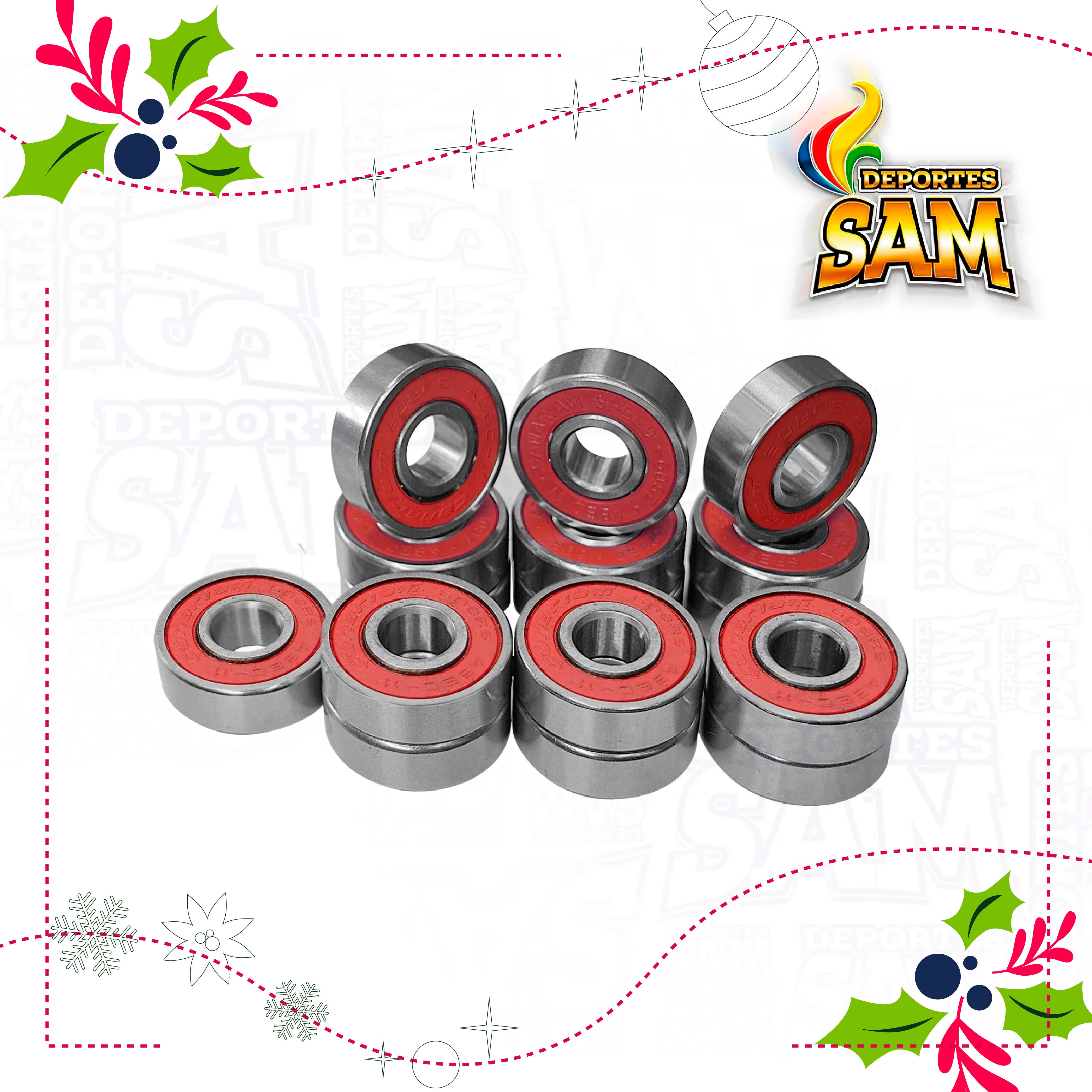 BALINERA ABEC ROJA 608RS