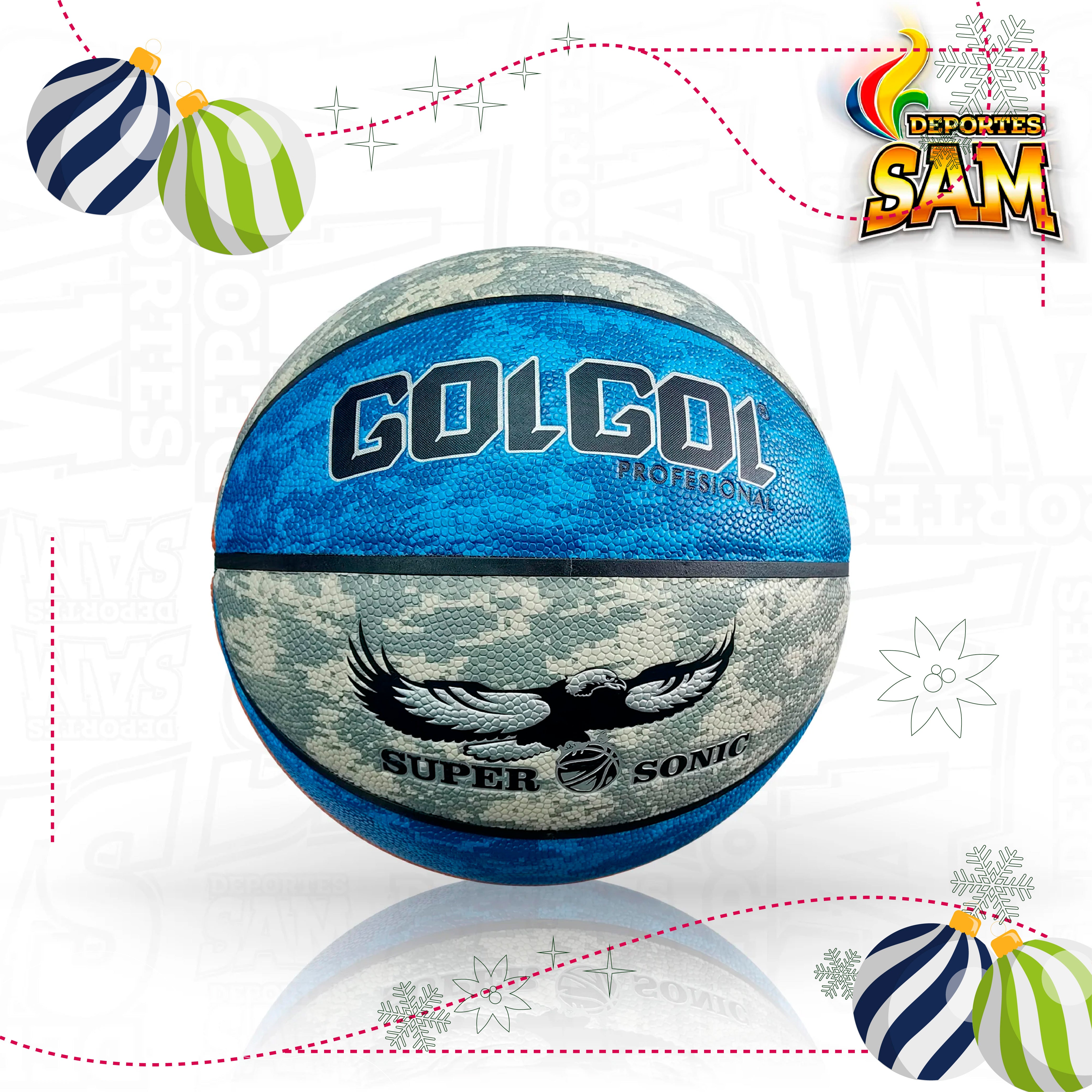 BALON BALONCESTO GOLGOL PU SONIC #7