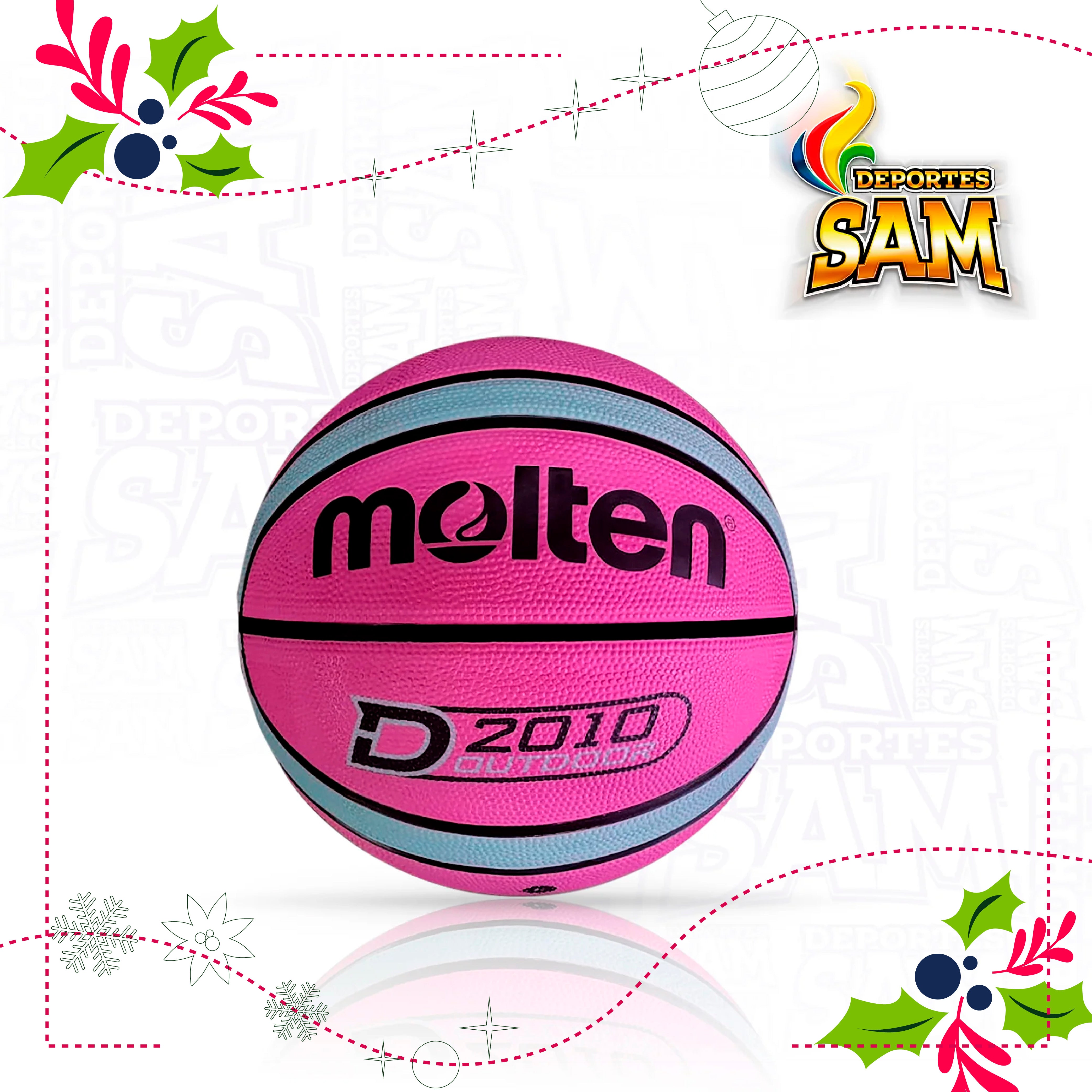BALON BALONCESTO MOLTEN B6D2010 ROSADO